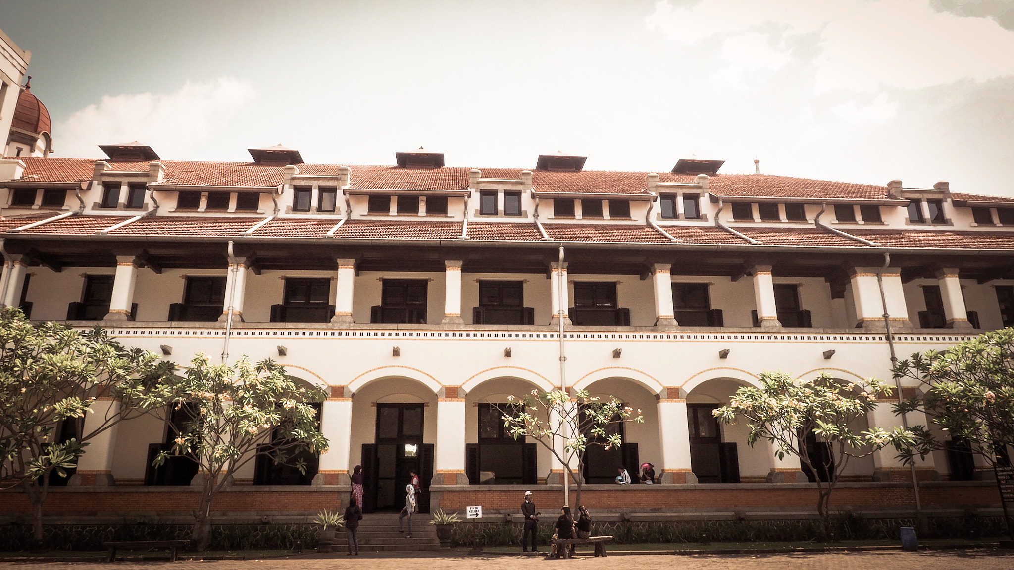 Olympus PEN-F + OLYMPUS M.12-50mm F3.5-6.3 sample photo. Building the railway museum lawang sewu,semarang city,central java,indonesia photography