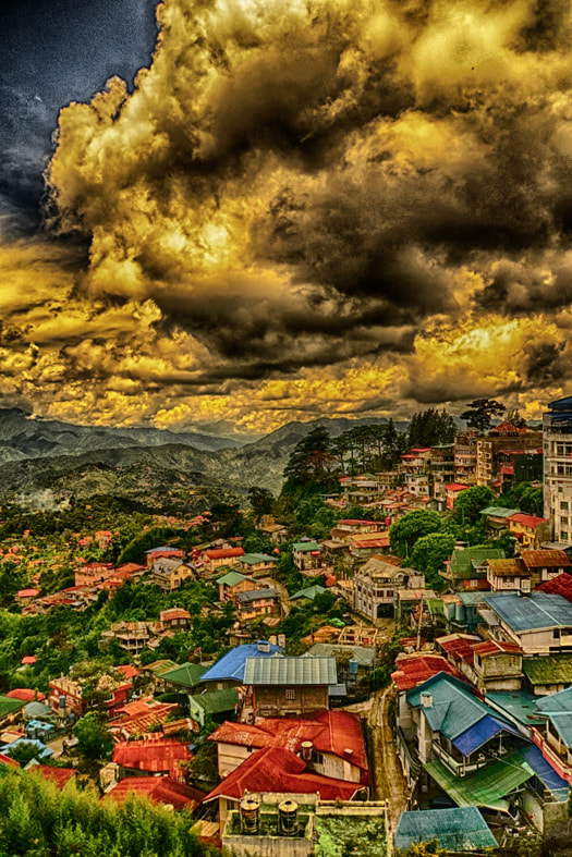 Sony E 18-200mm F3.5-6.3 OSS sample photo. View of baguio photography