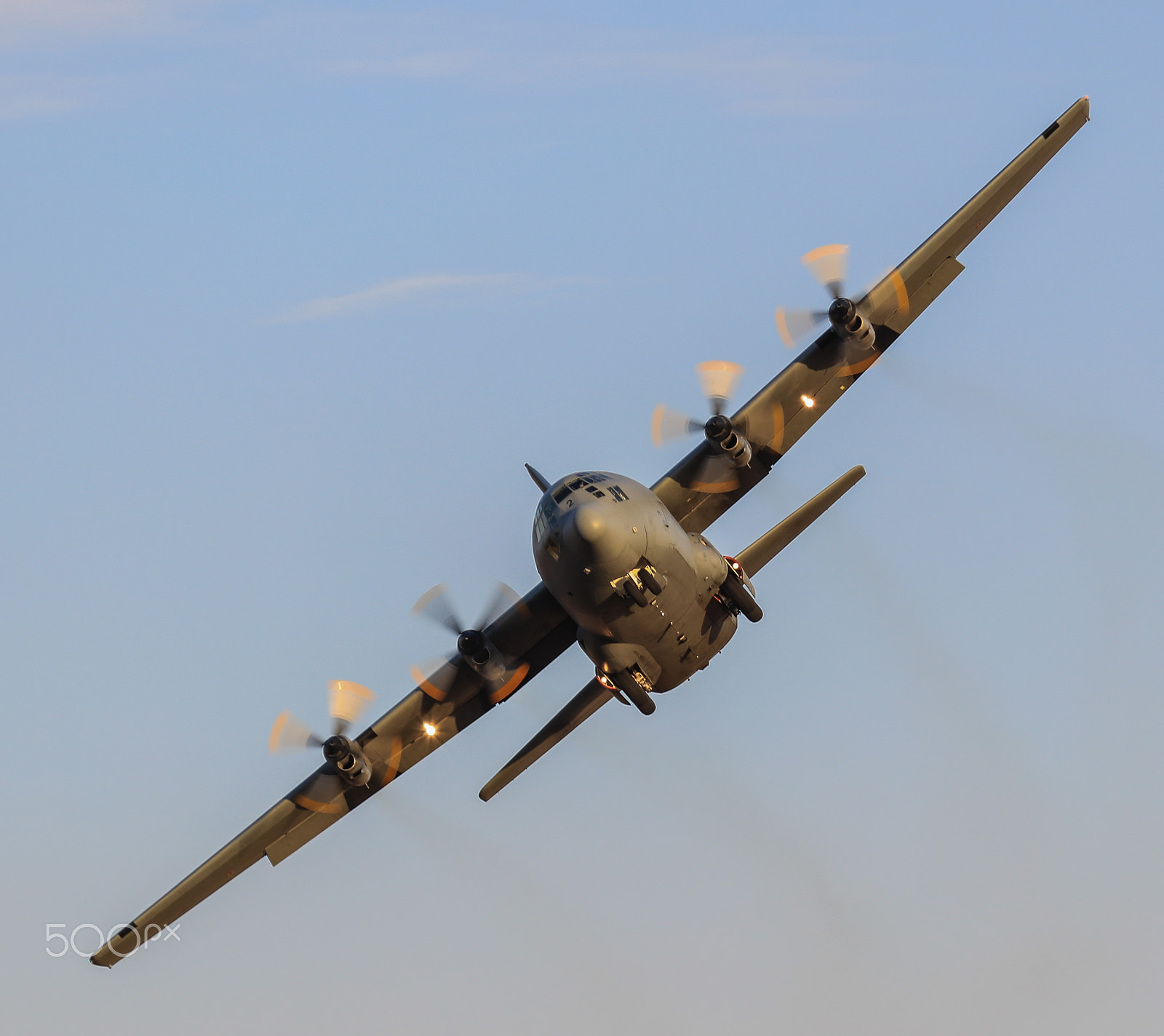 Canon EOS 5DS R sample photo. C130 aircraft photography