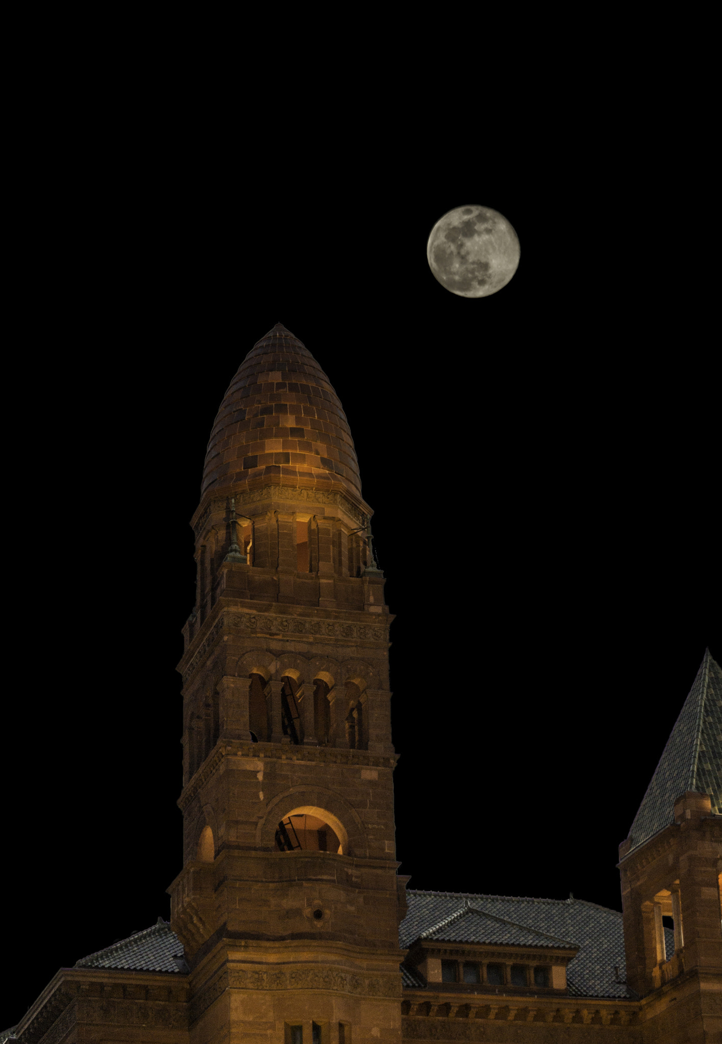 Olympus PEN E-PL3 sample photo. Full moon rising photography