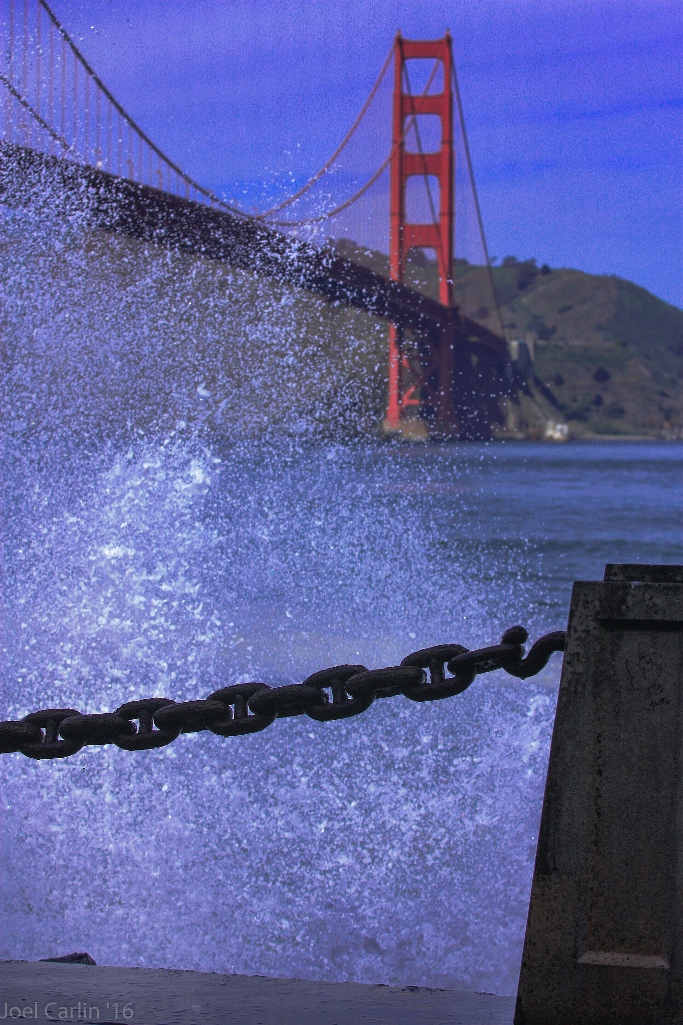 Canon EOS 450D (EOS Rebel XSi / EOS Kiss X2) sample photo. Goldengate splash-1.jpg photography