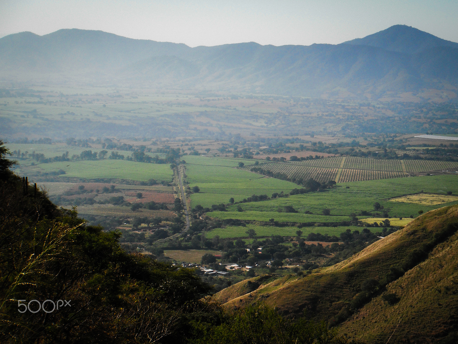 FujiFilm FinePix Z70 (FinePix Z71) sample photo. Tuxpan valley view from the mounts photography