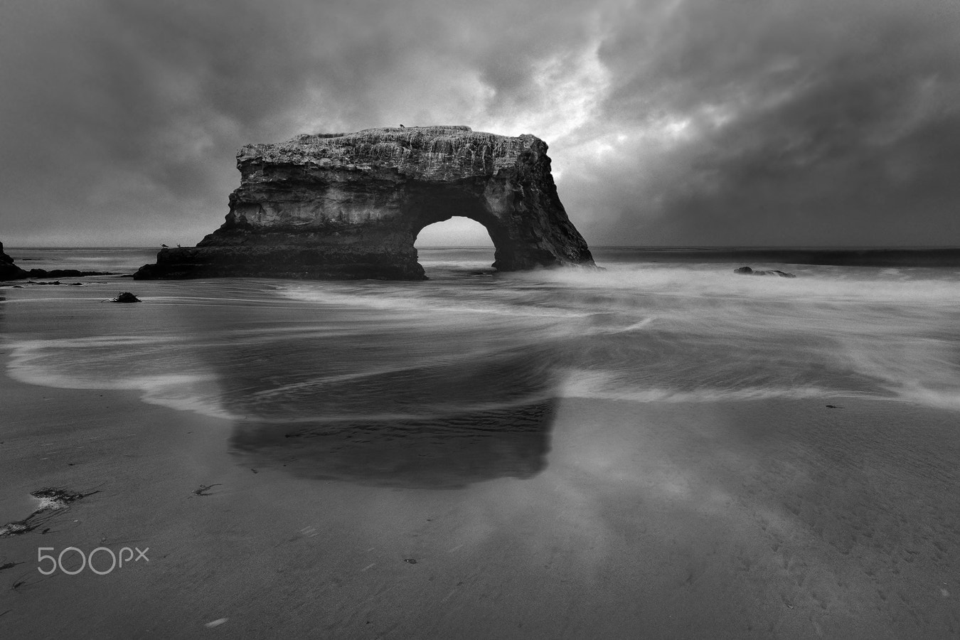 Nikon AF-S Nikkor 17-35mm F2.8D ED-IF sample photo. Natural bridge, santa cruz, california photography