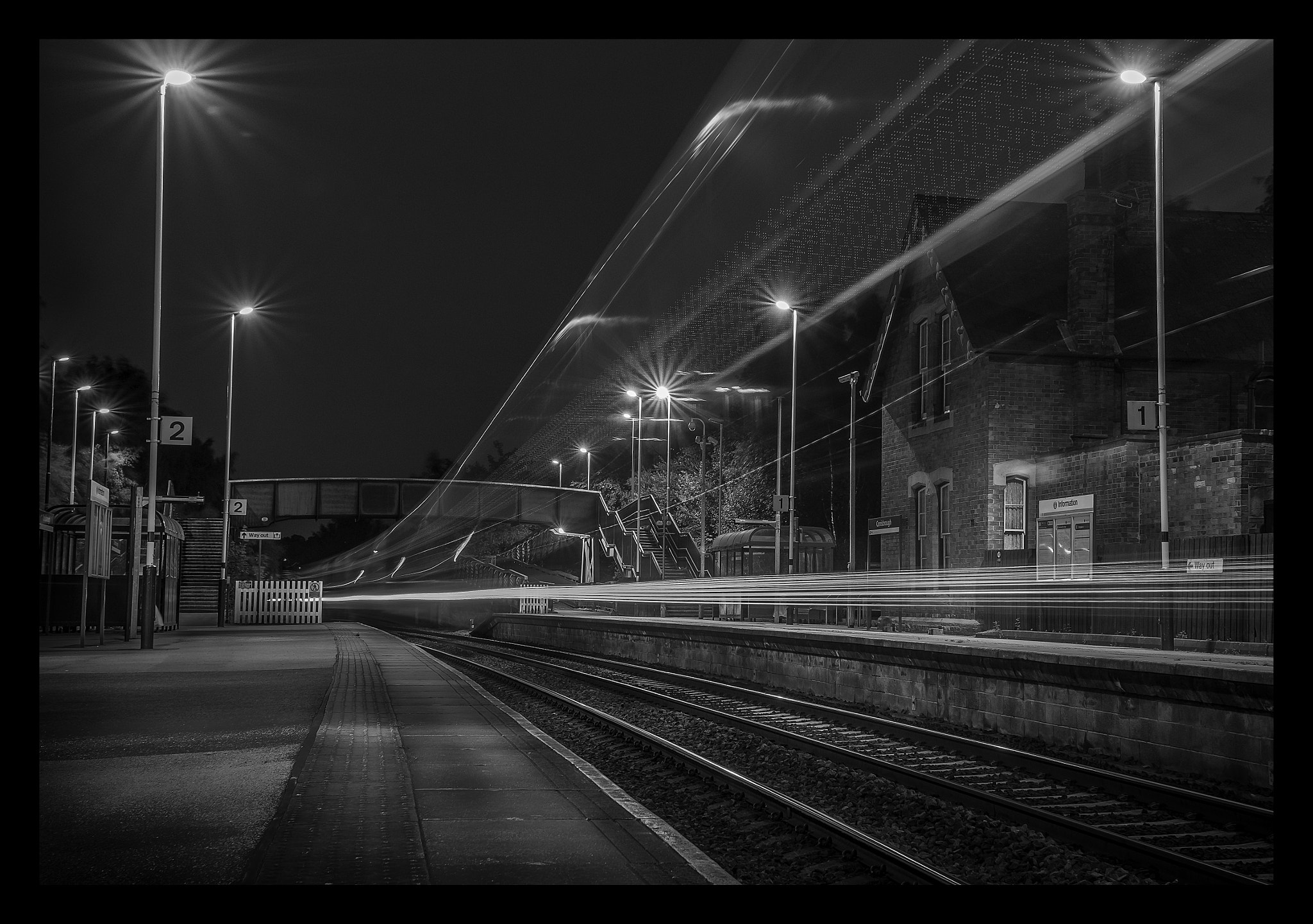 ZEISS Touit 32mm F1.8 sample photo. Ghost train to cleethorpes photography