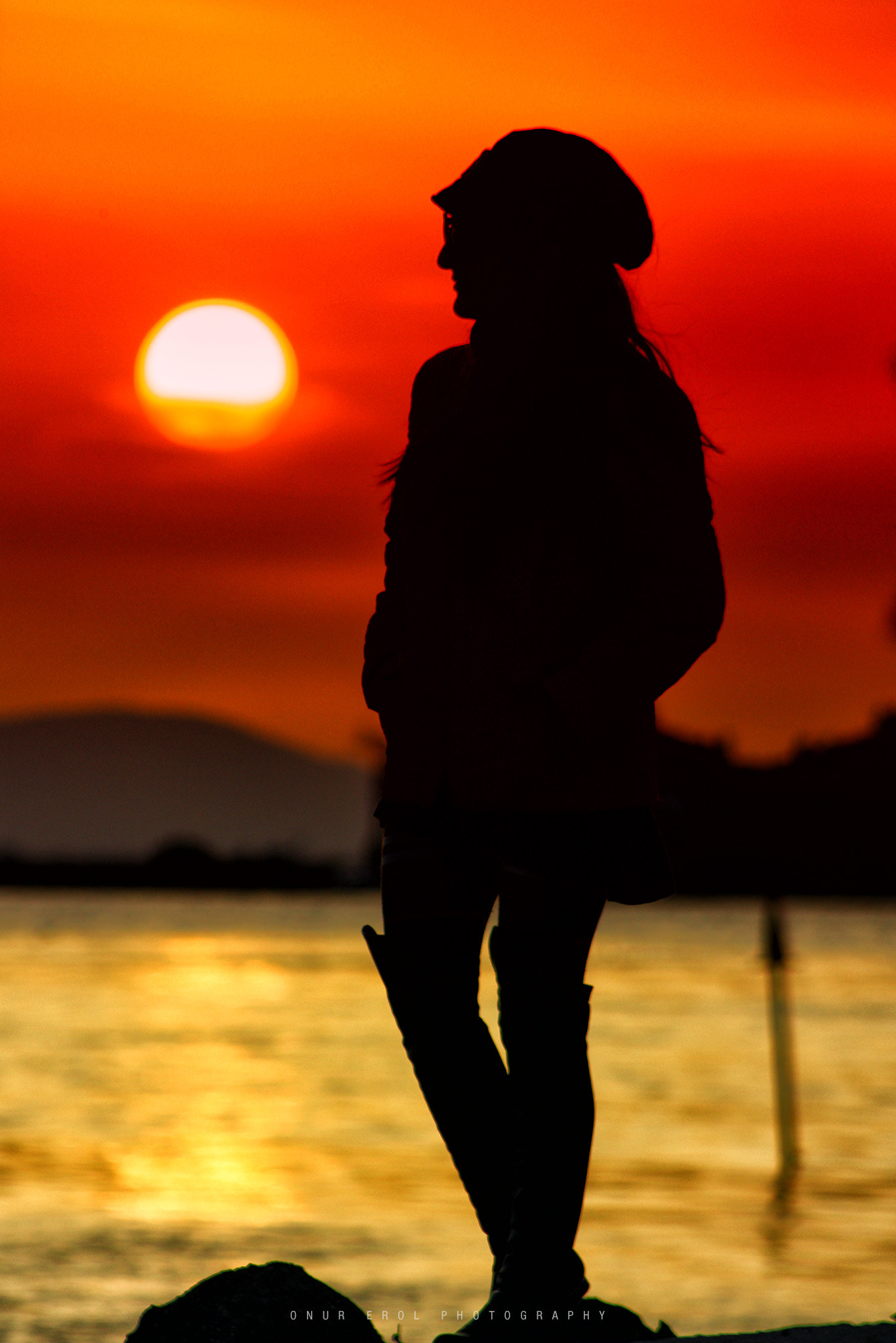 Canon EF 75-300mm f/4-5.6 USM sample photo. Sunset photography