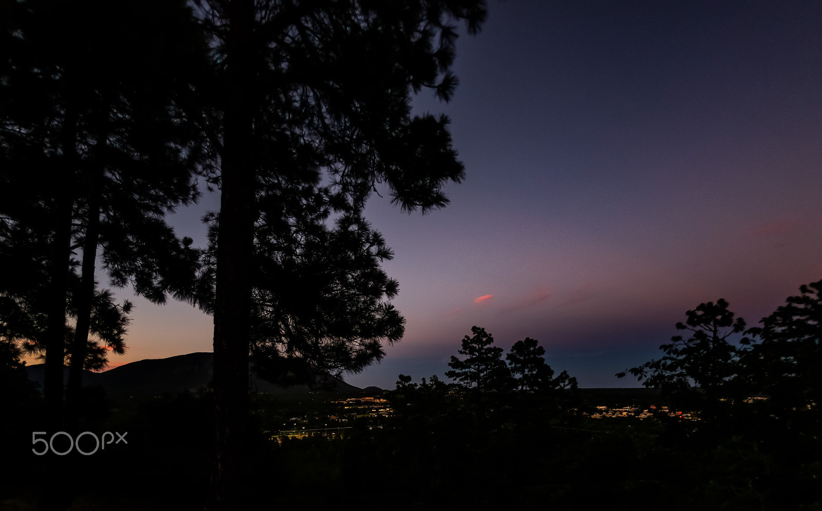 Nikon D610 + Nikon AF Fisheye-Nikkor 16mm F2.8D sample photo. A flagstaff evening photography