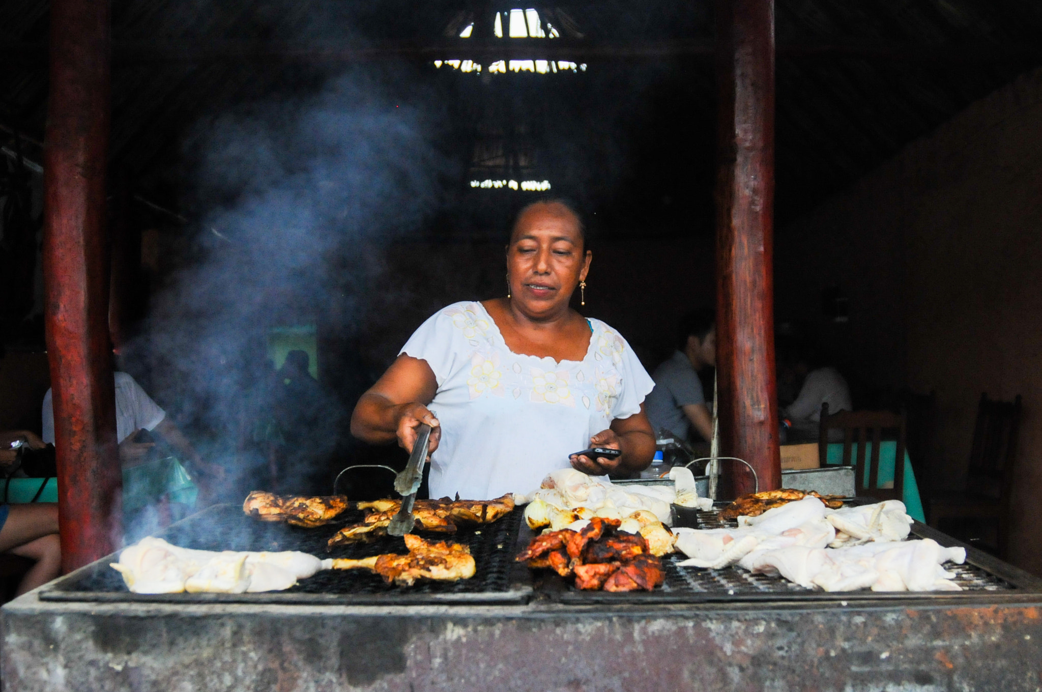 Nikon D300S sample photo. Bbq chicken photography