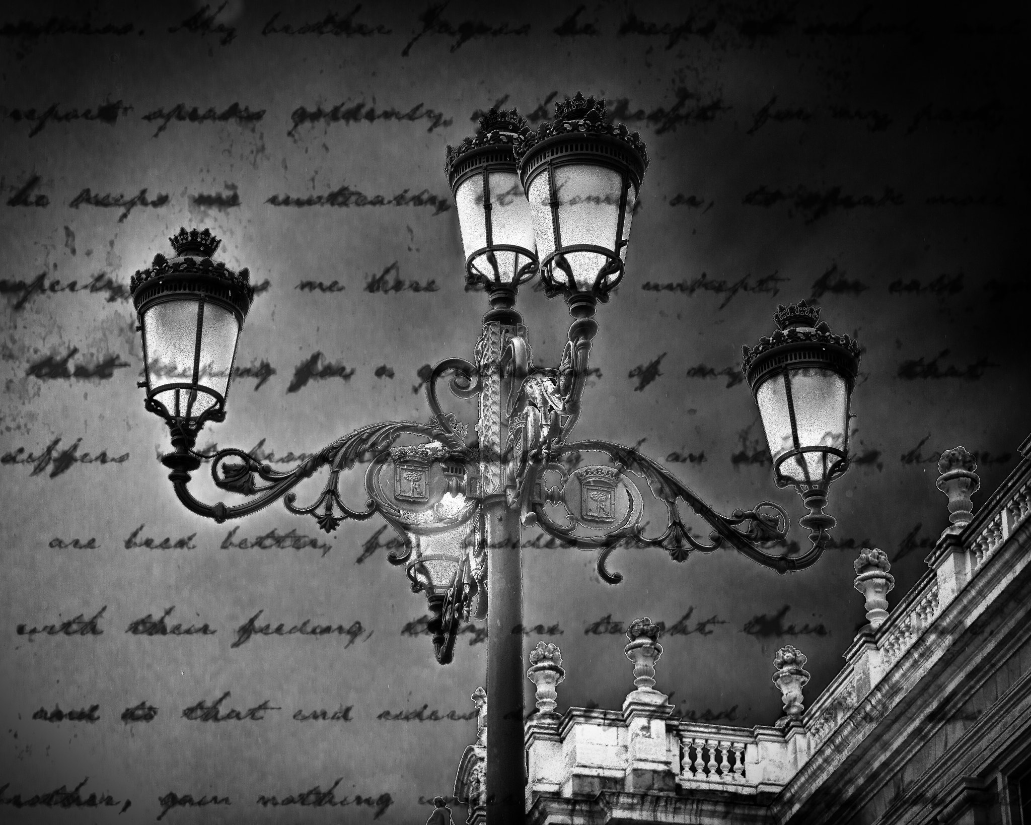 Nikon D4 sample photo. Lamps of madrid b photography