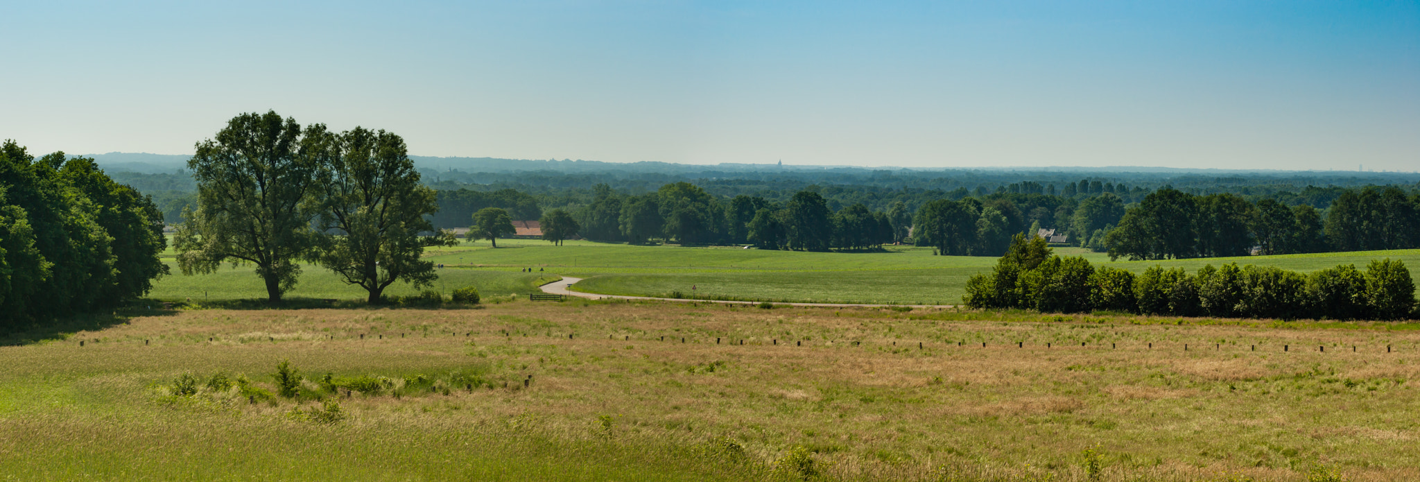 Tamron AF 70-300mm F4-5.6 Di LD Macro sample photo. Landscape seen from the  kuiperberg - panorama photography