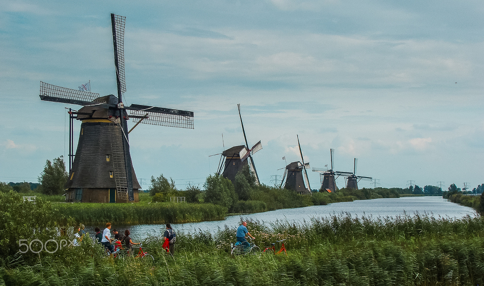 Olympus X-3,C-60Z sample photo. Kinderdijk photography