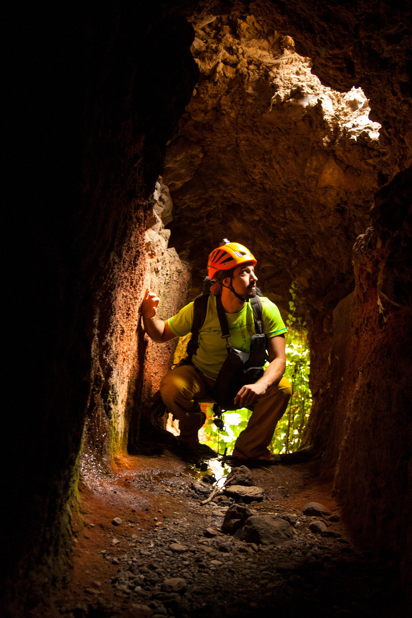 Canon 24.0-70.0 mm sample photo. Light cave photography