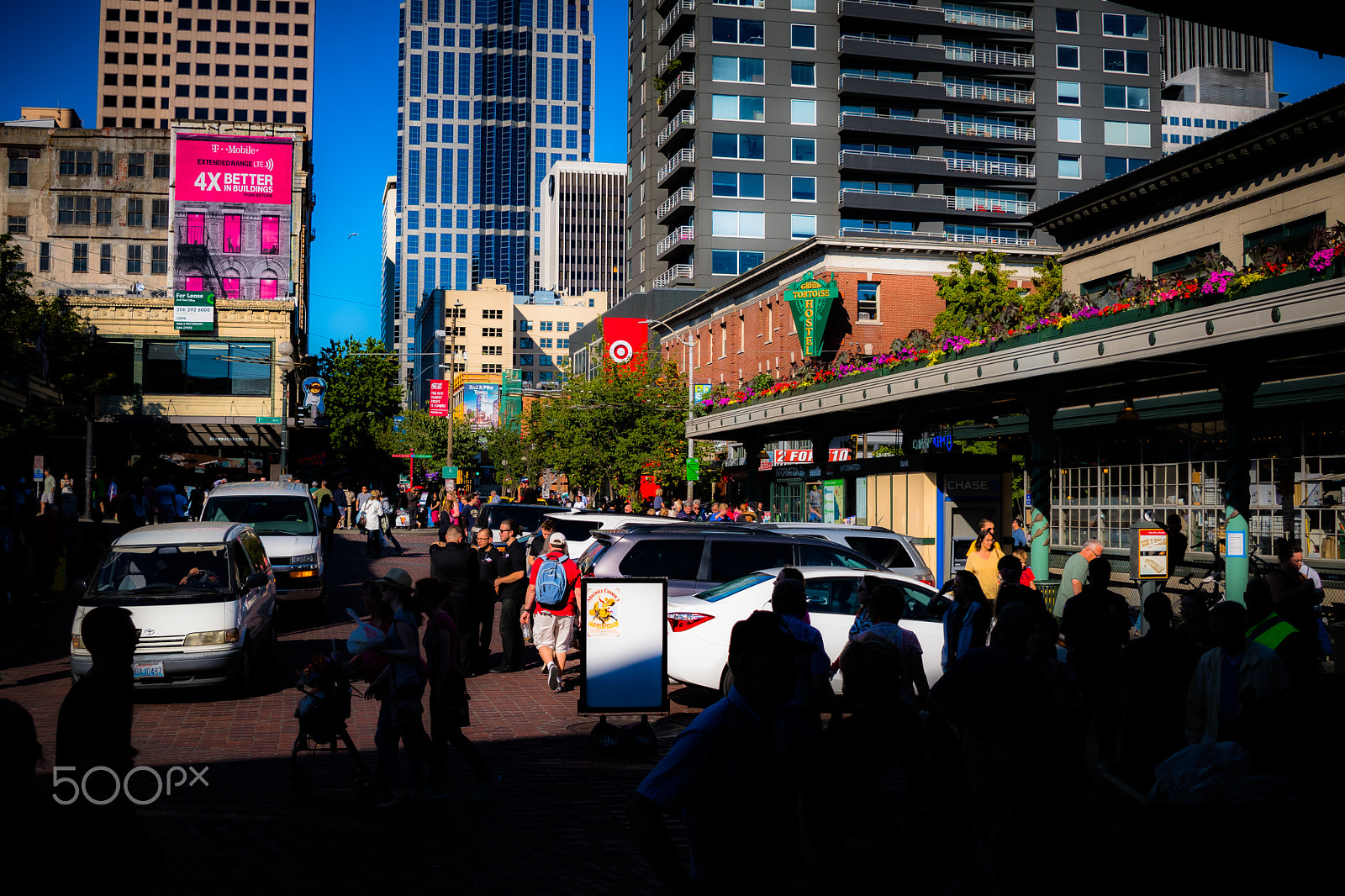 Nikon D500 sample photo. Entrance @ pike place market in seattle, wa photography