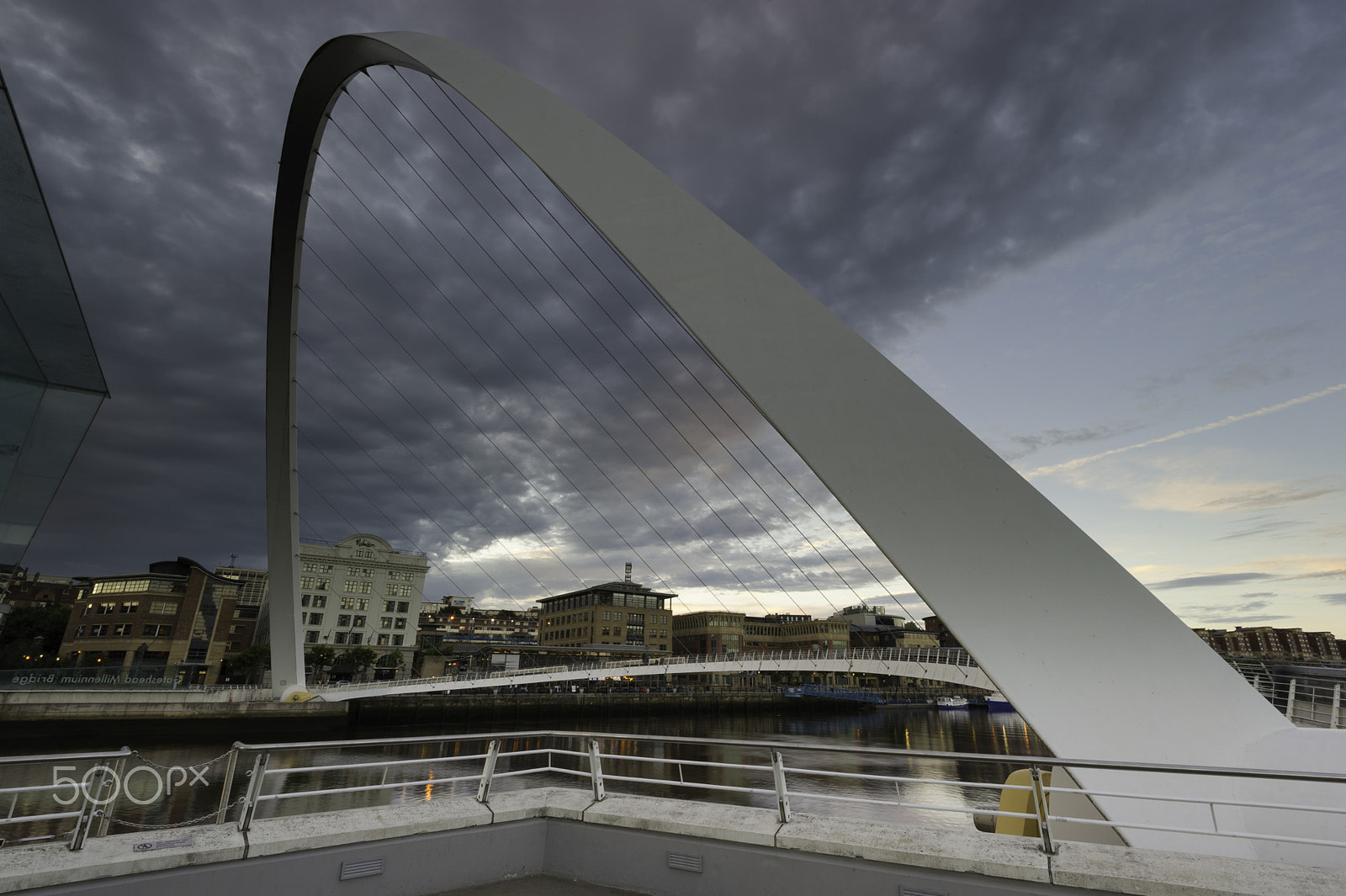 Nikon D3S sample photo. Millennium bridge arch photography