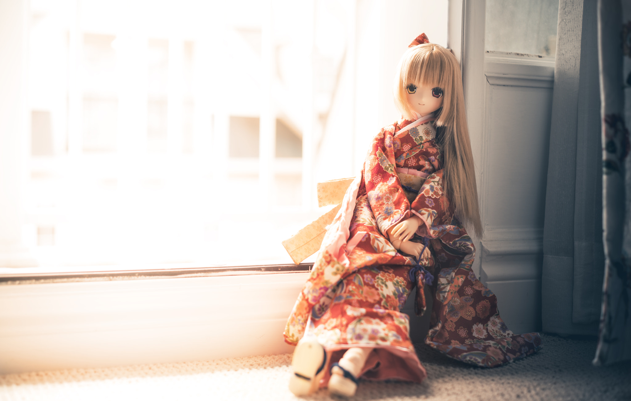 E 50mm F2 sample photo. Yukata lilia photography