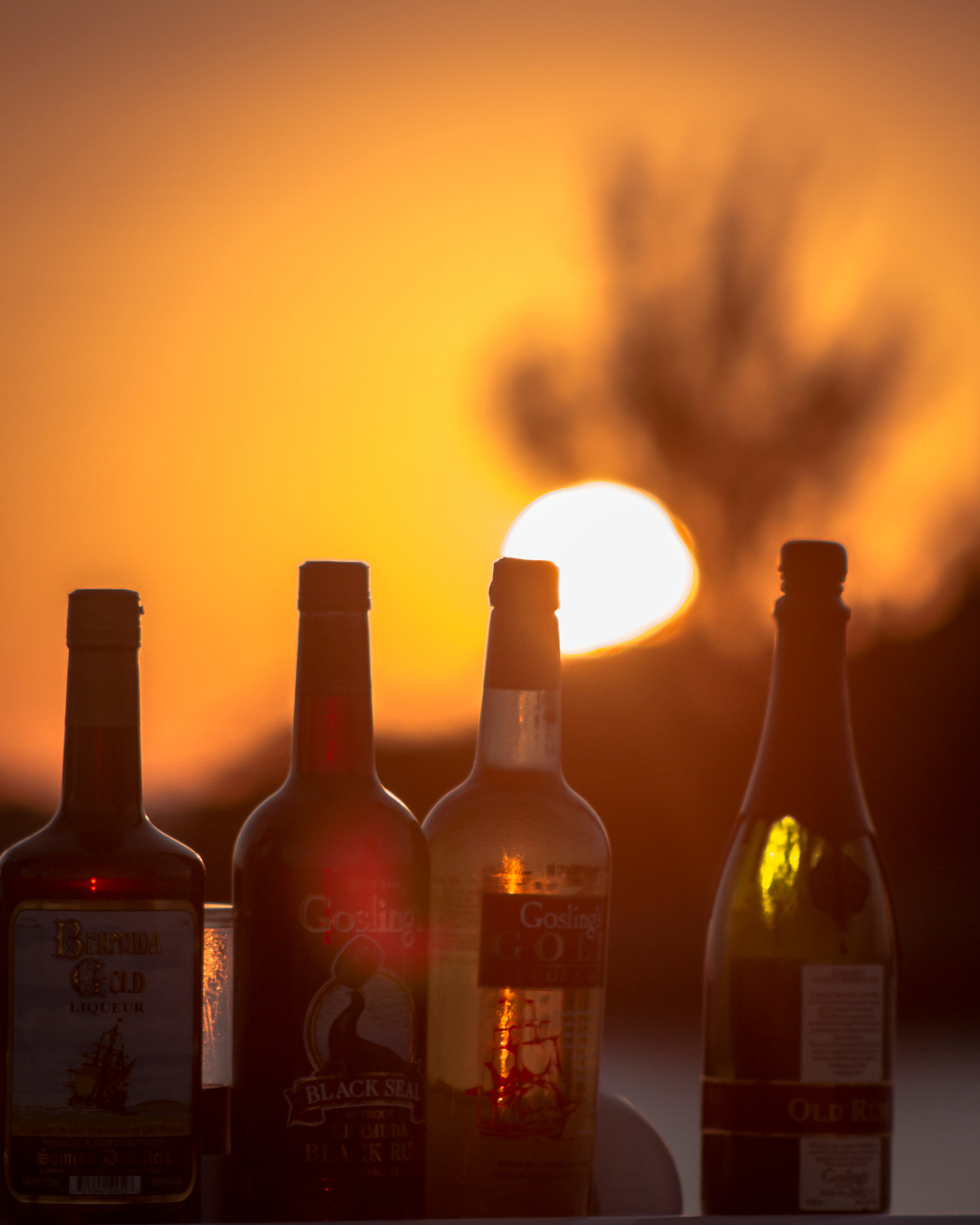 Canon EF 75-300mm f/4-5.6 USM sample photo. Sunset in bermuda photography