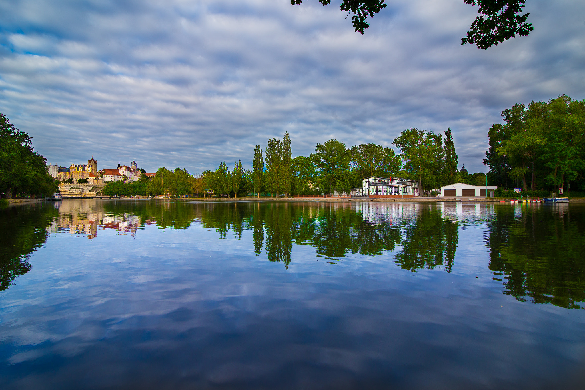 Canon EOS 6D + Tokina AT-X 11-20 F2.8 PRO DX Aspherical 11-20mm f/2.8 + 1.4x sample photo. From the other side of the river saale photography