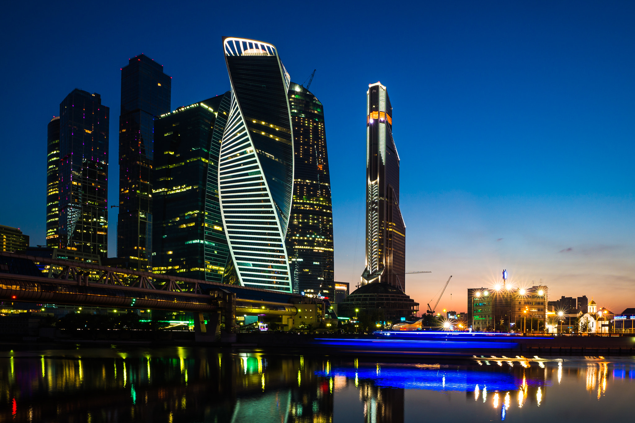 Sony a99 II + Sony Vario-Sonnar T* 16-35mm F2.8 ZA SSM sample photo. Moscow city.  photography