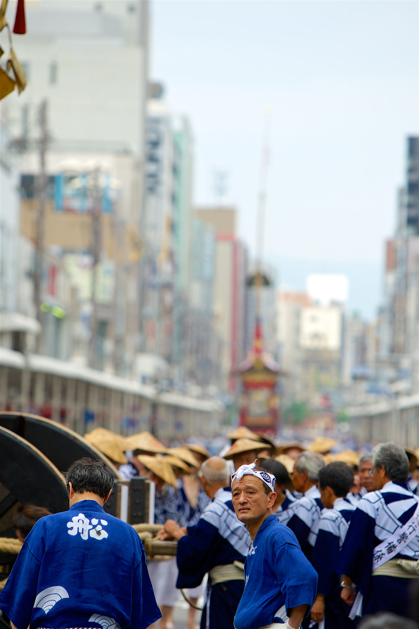 Canon EOS-1D Mark III sample photo. Still a long way ahead - gion festival photography