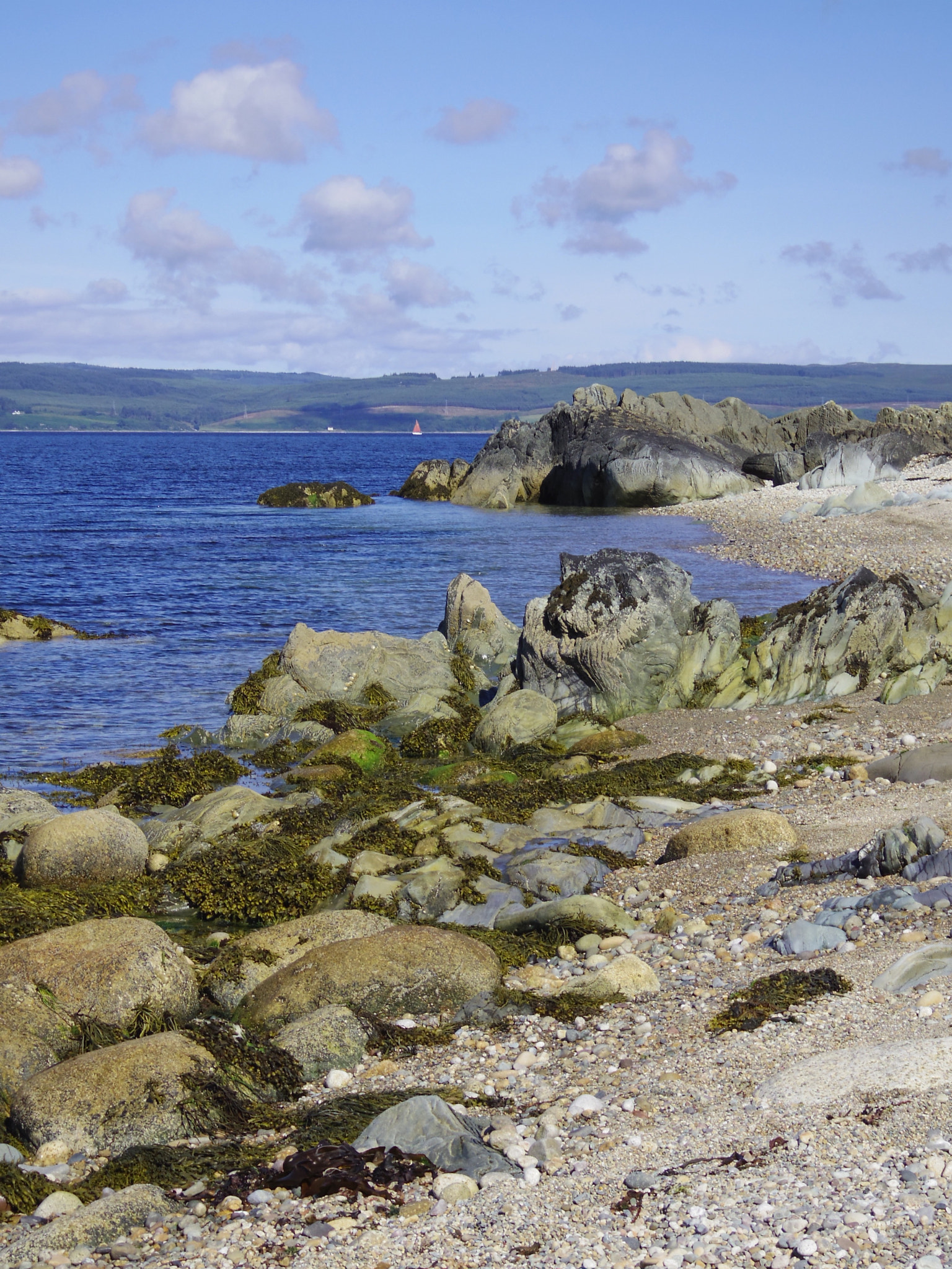 Pentax Q sample photo. Arran on a busy summer day photography