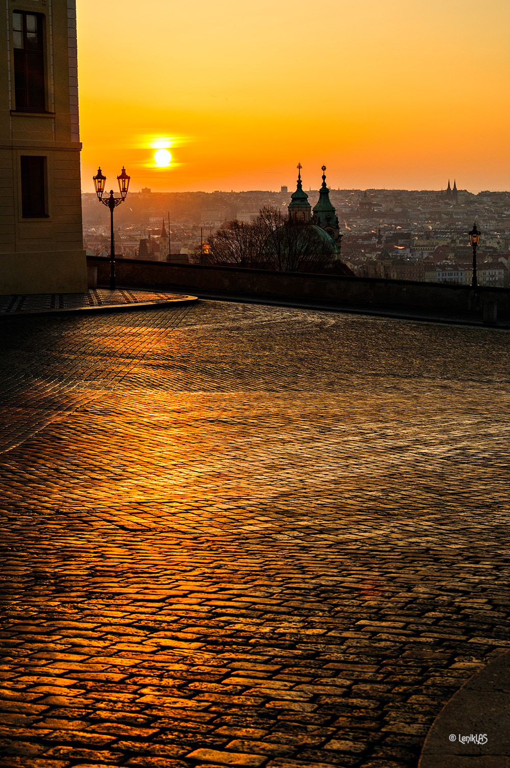 Nikon D300S sample photo. Sun over prague  photography