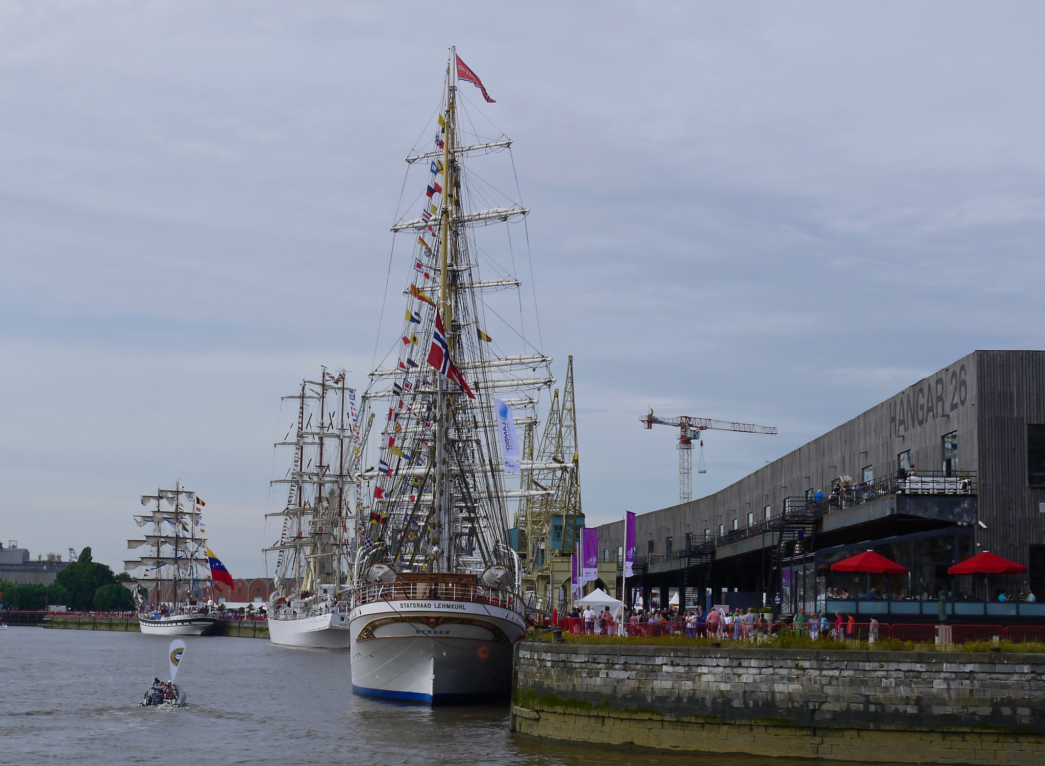 Panasonic Lumix DMC-G2 sample photo. Tall ships race antwerp 2016 photography