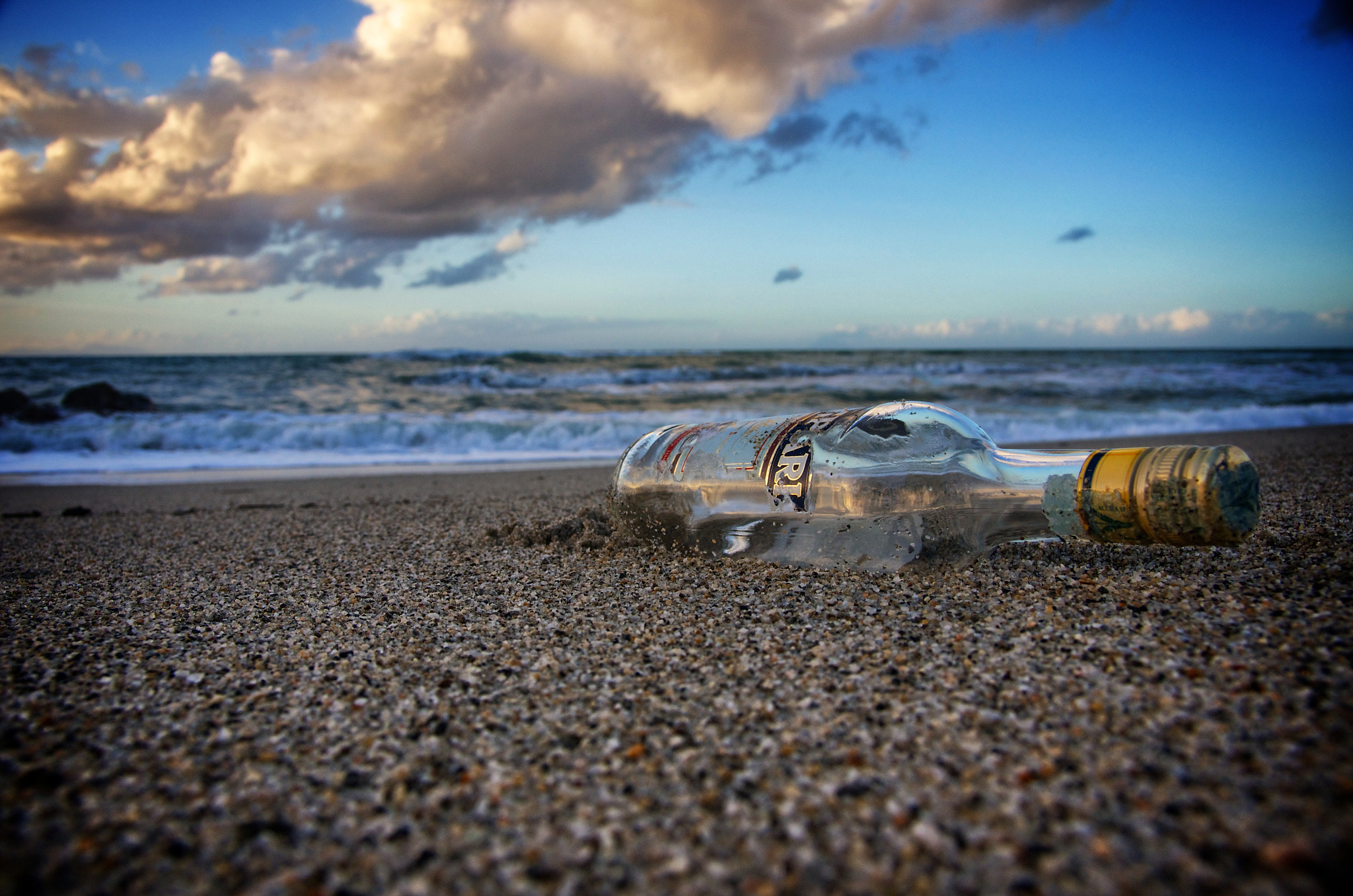 Pentax K-5 sample photo. Message in a bottle photography