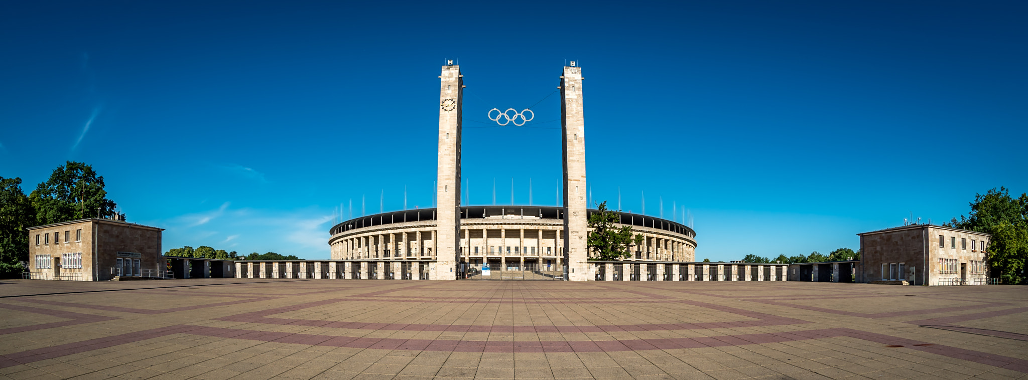 Samyang 12mm F2.8 ED AS NCS Fisheye sample photo. Olympiastadion photography
