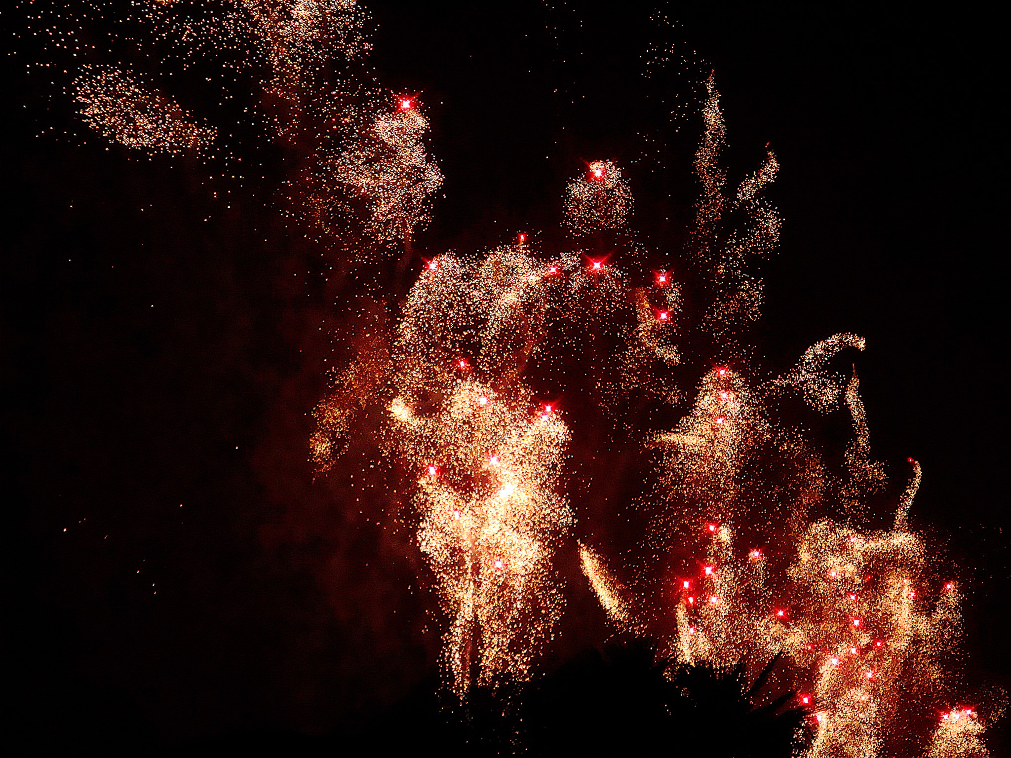 Sony DSC-T70 sample photo. Firework photography