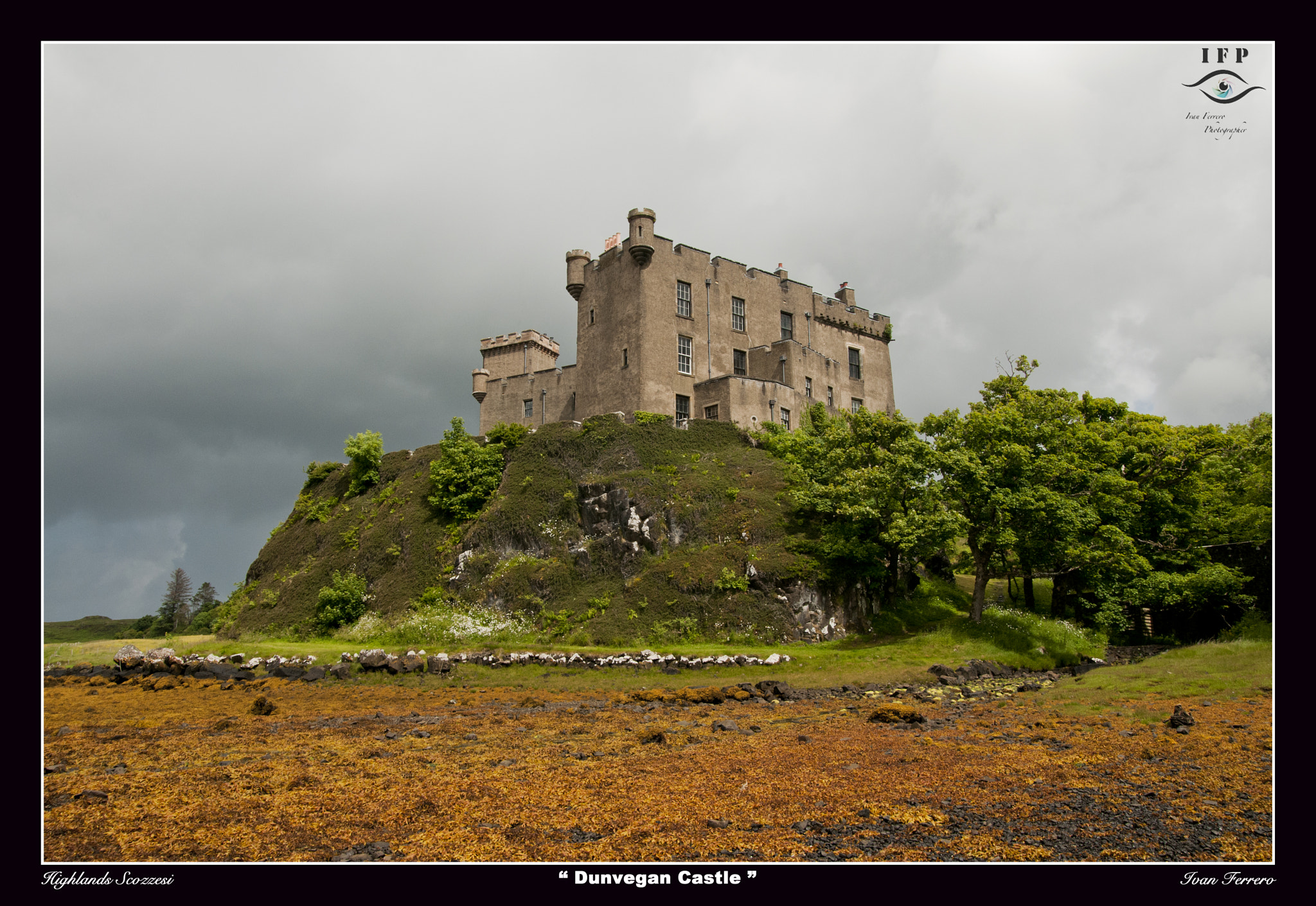 Nikon D300S + Sigma 18-50mm F2.8 EX DC Macro sample photo. Castle of dunvegan photography