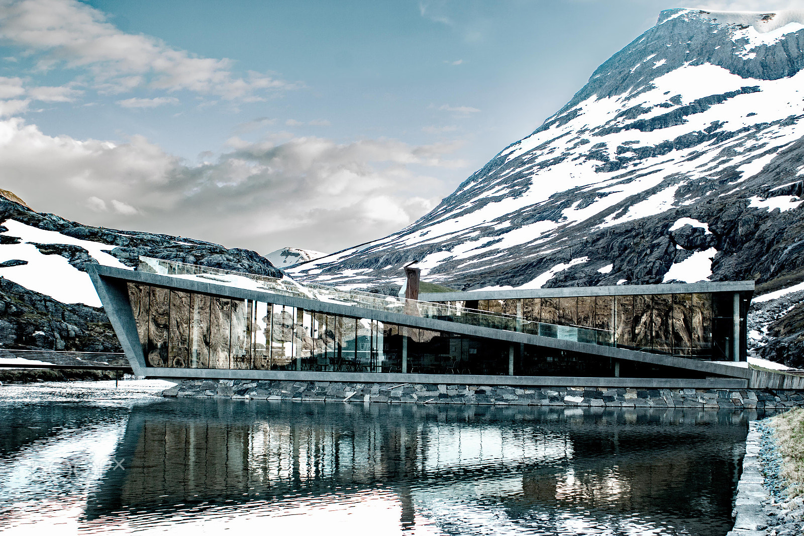 Canon EF 28-80mm f/3.5-5.6 sample photo. Architecture trollstingen fjord photography