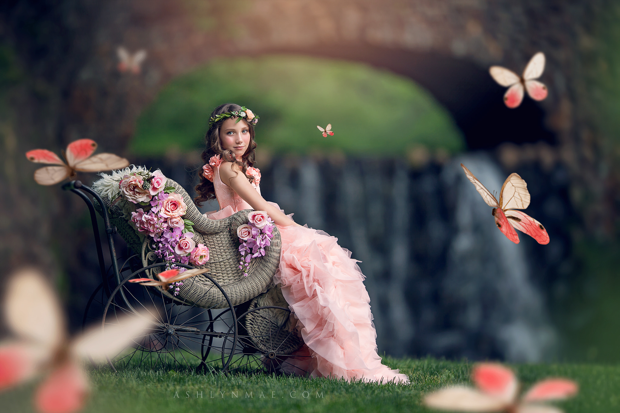 Canon EF 200mm F2L IS USM sample photo. Among the butterflies photography