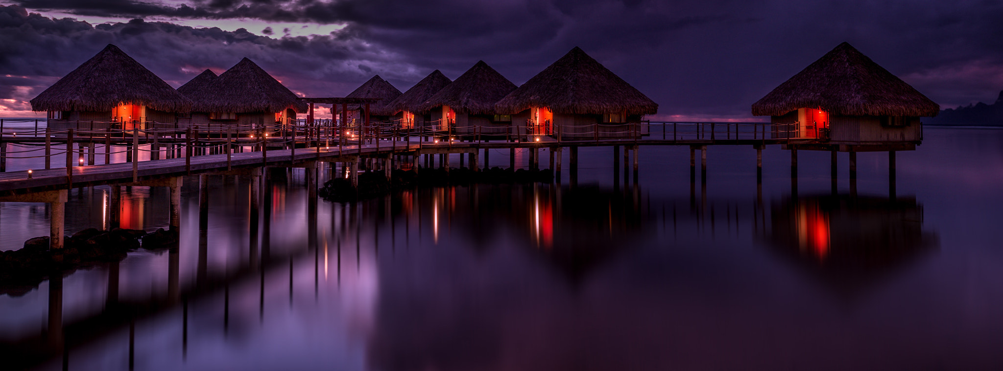 Canon EOS-1D Mark IV sample photo. A late tahiti evening photography