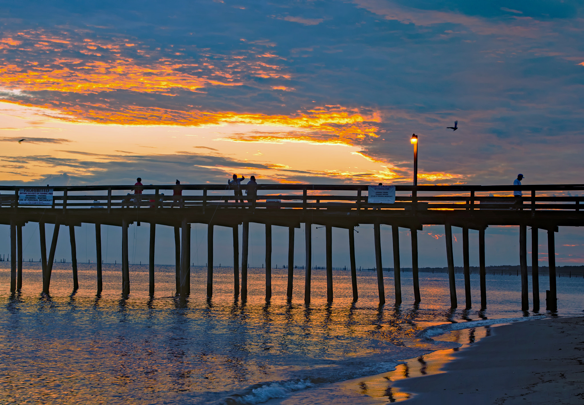 Sigma 18-50mm F2.8-4.5 DC OS HSM sample photo. Fishing at dawn photography