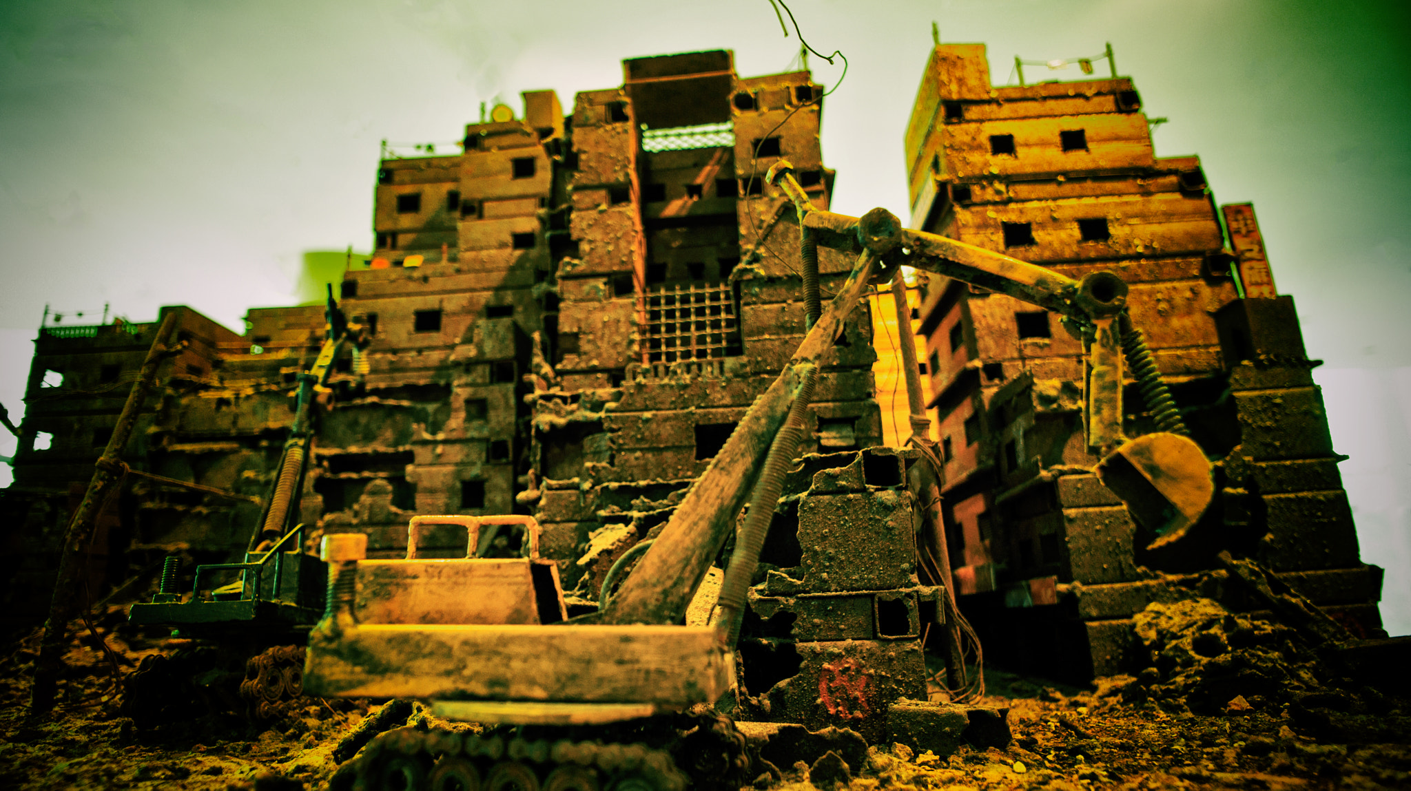 ZEISS Touit 12mm F2.8 sample photo. Demolition photography