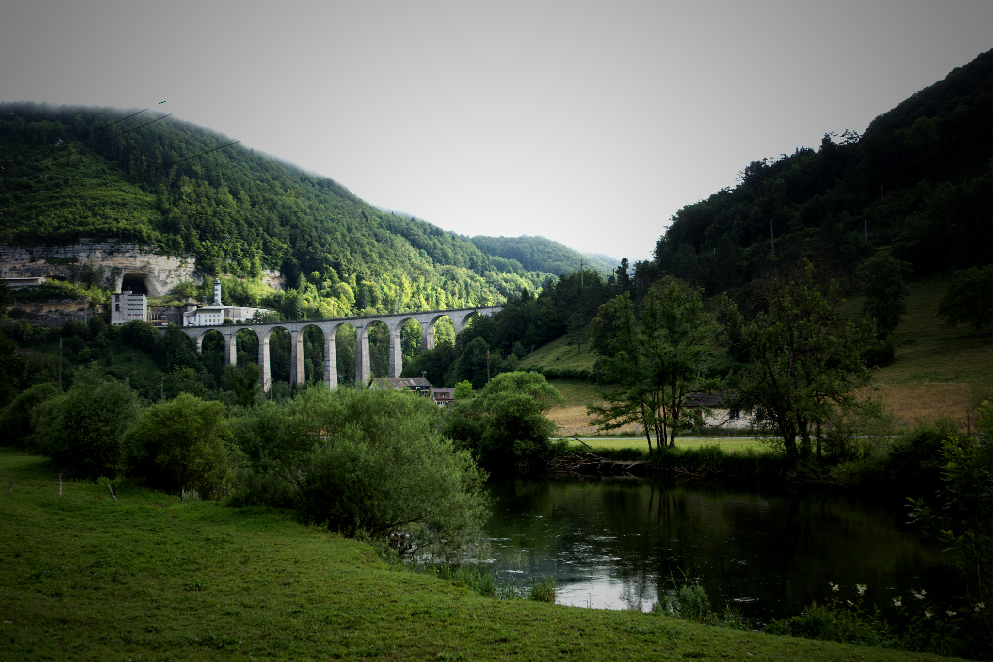 Canon EOS 60D + Sigma 12-24mm F4.5-5.6 II DG HSM sample photo. Saint ursanne photography