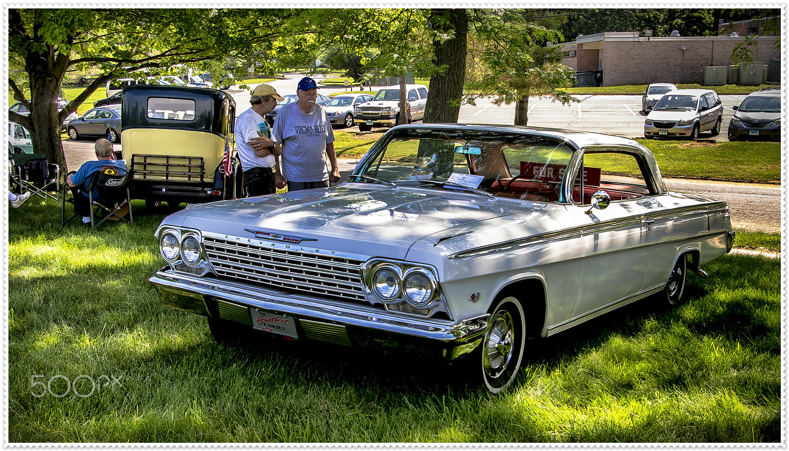 Pentax K-x sample photo. A 1963 chevrolet impala / 327 c,i. photography