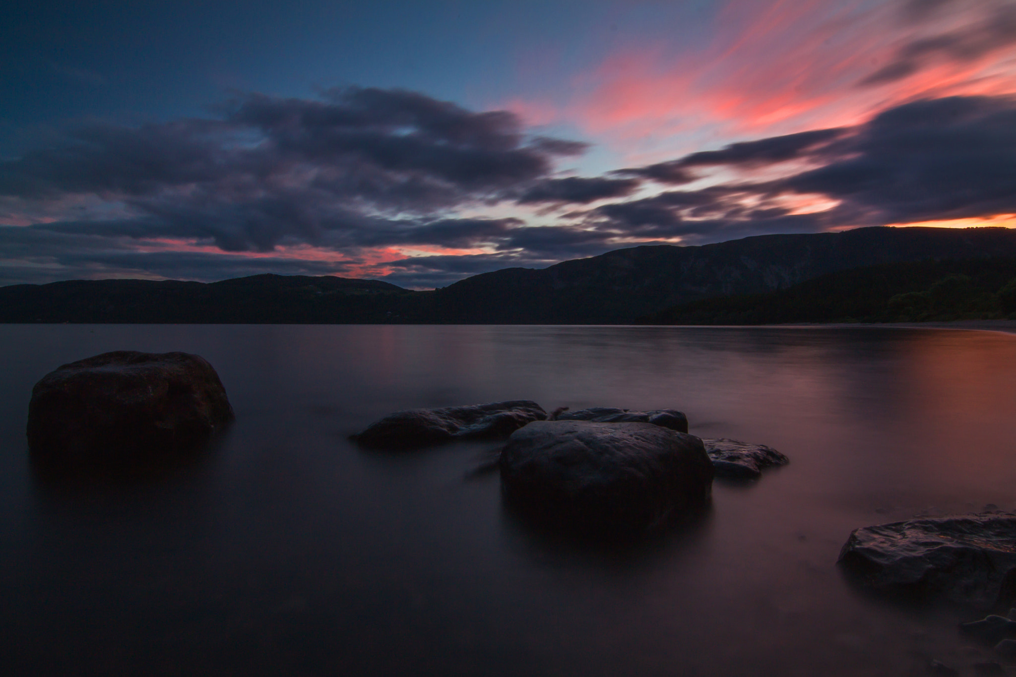 Canon EOS 650D (EOS Rebel T4i / EOS Kiss X6i) sample photo. Loch ness sunset photography