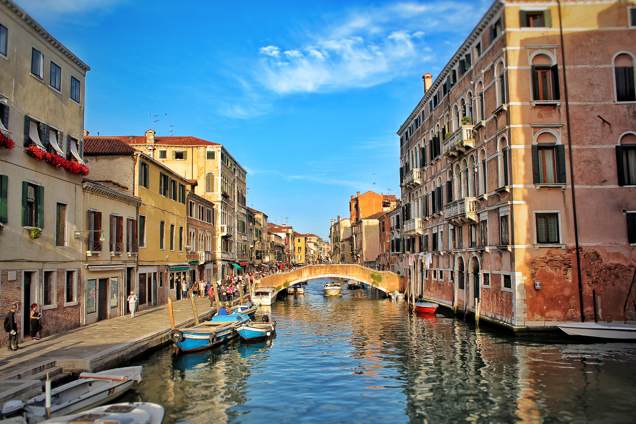 Canon EF-S 18-55mm F3.5-5.6 IS II sample photo. Venice canals photography