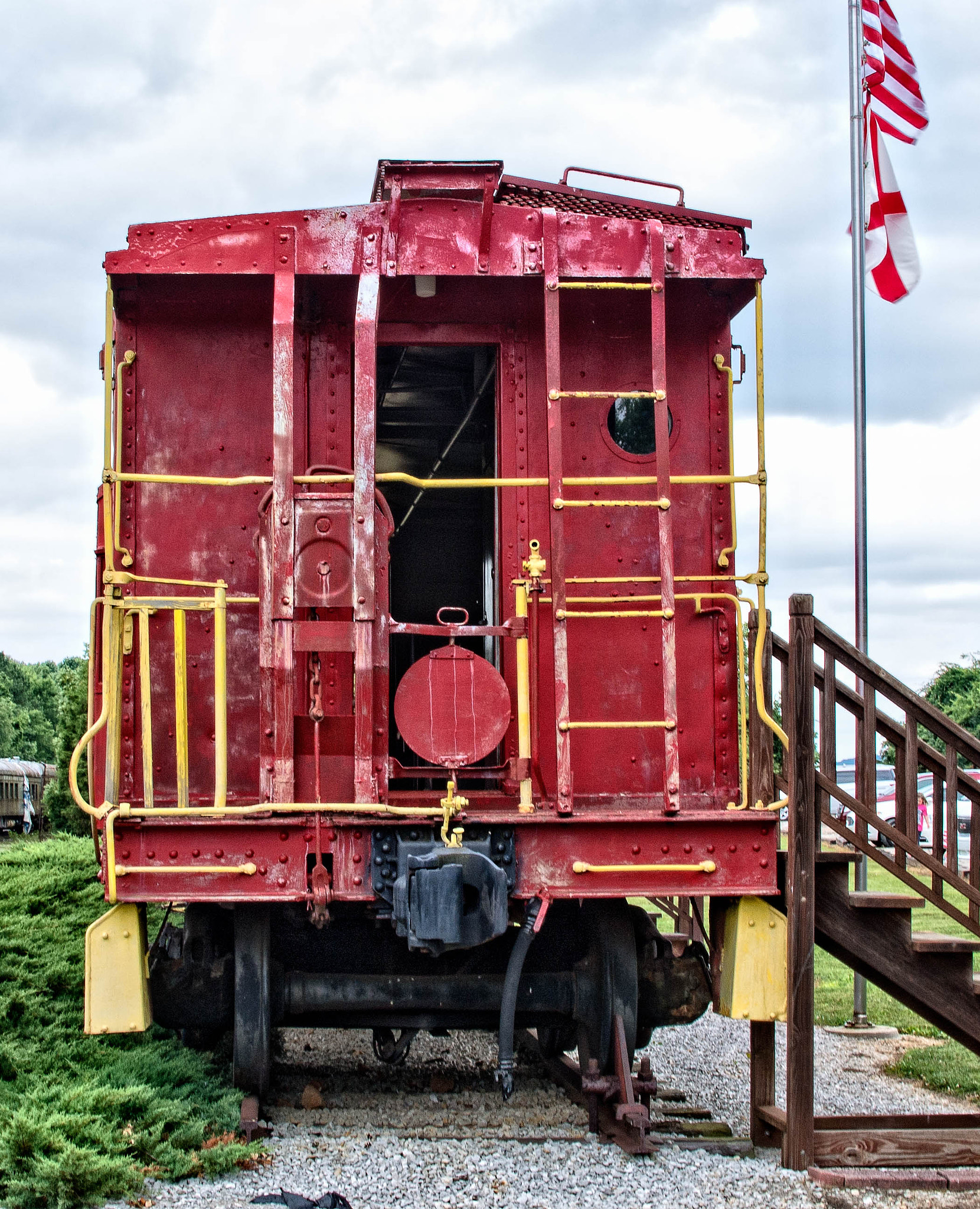 Nikon 1 J1 + Nikon 1 Nikkor 18.5mm F1.8 sample photo. Caboose! photography