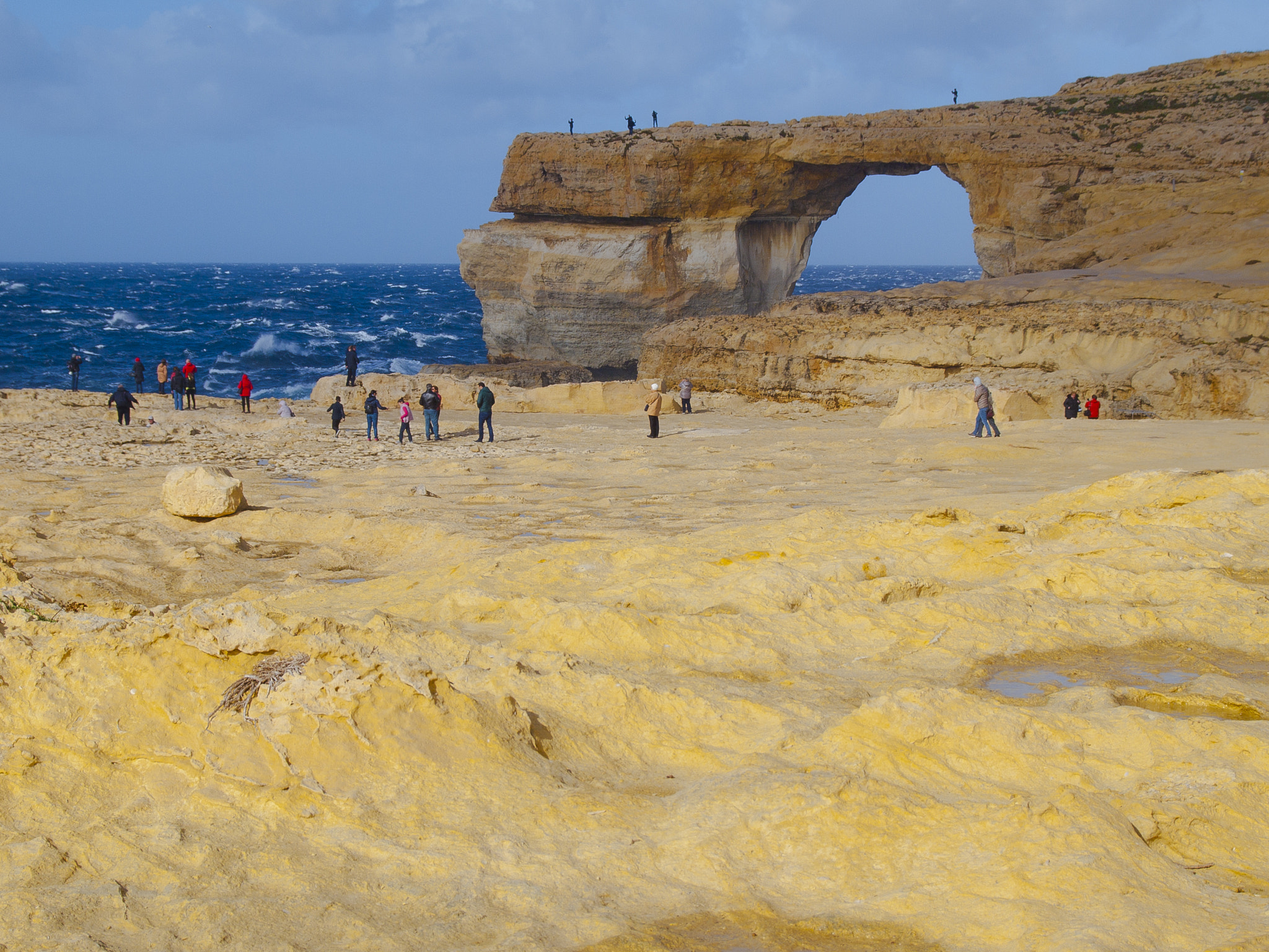 Olympus E-520 (EVOLT E-520) sample photo. Winter day on gozo island photography