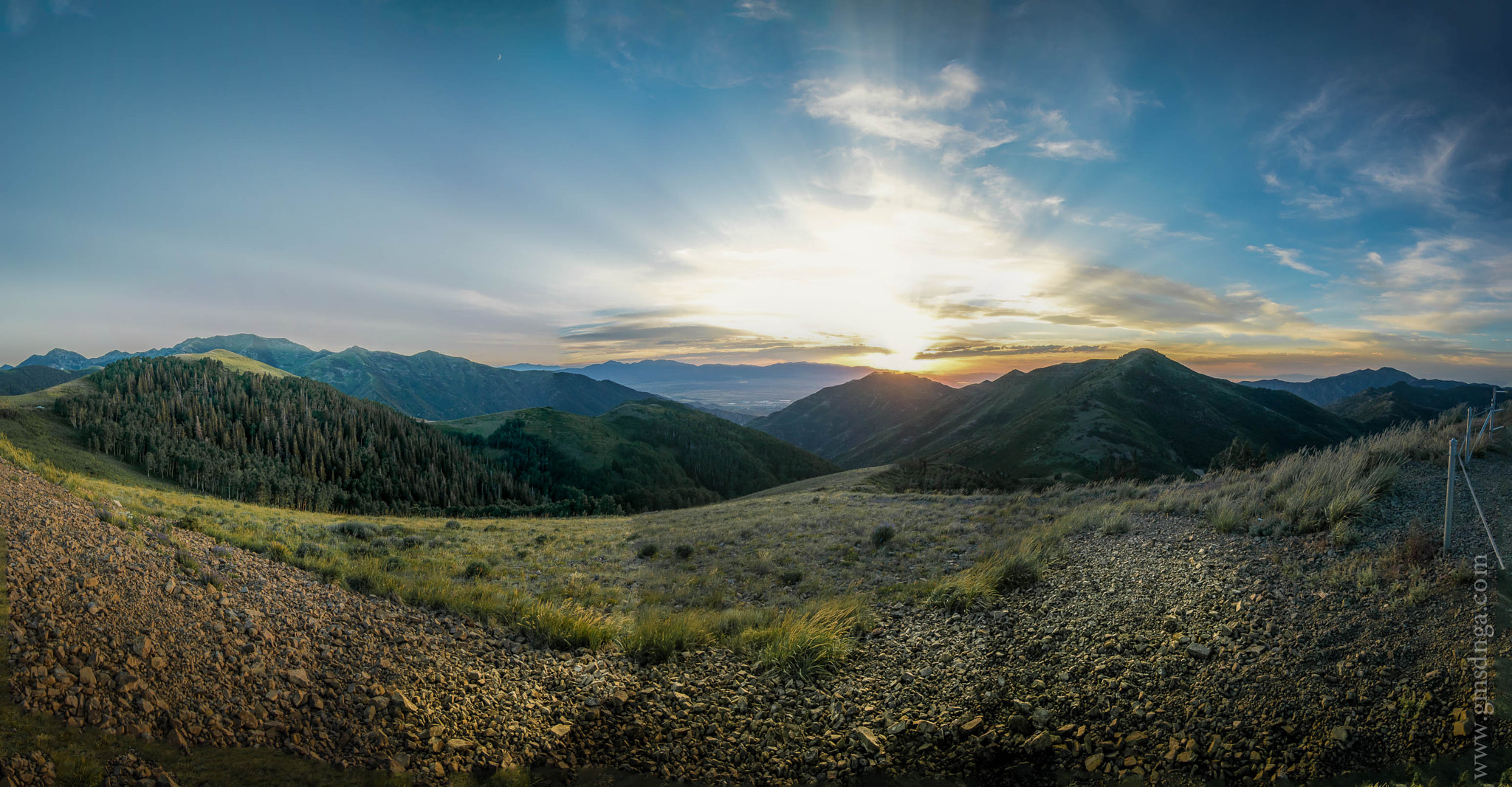 Nikon 1 Nikkor VR 6.7-13mm F3.5-5.6 sample photo. Copper canyon sunset utah photography