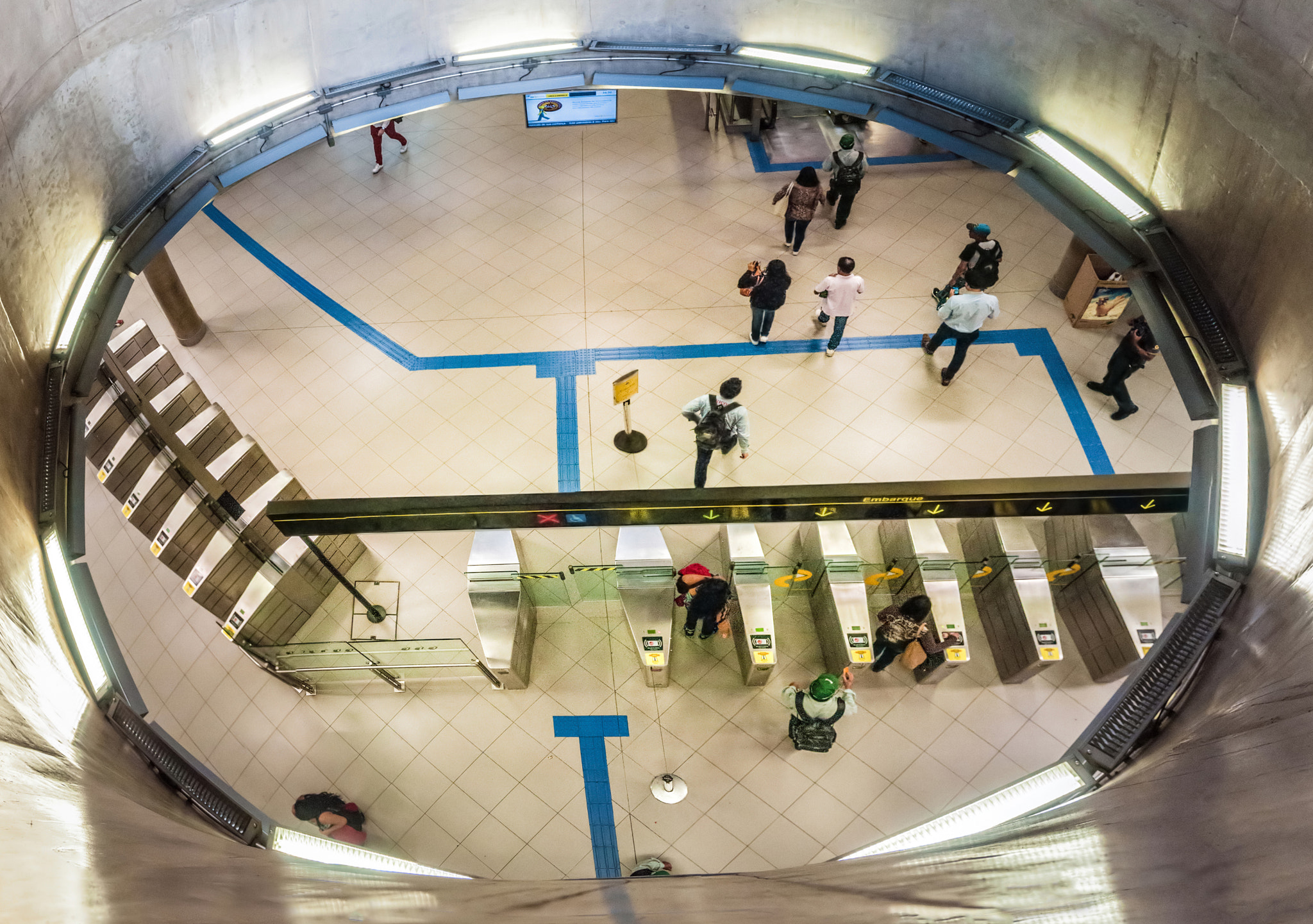 Nikon D300 + Sigma 18-50mm F2.8 EX DC Macro sample photo. Consolação metro station são paulo brazil photography