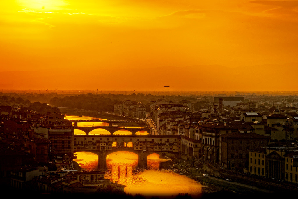 Florence at dusk by Blind ThirdEye on 500px.com