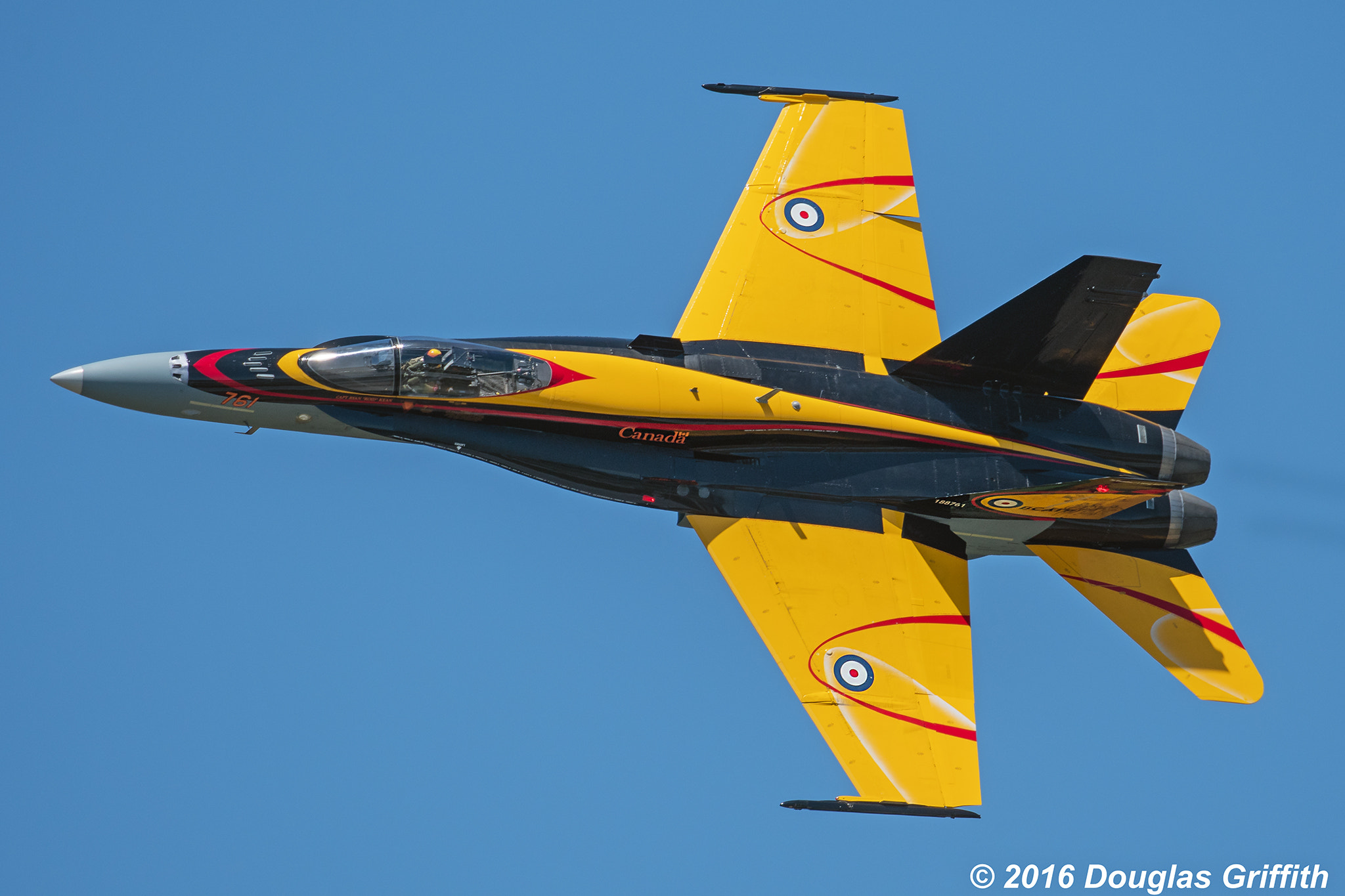 CF-188 (CF-18) Hornet Painted to Commemorate the BCATP
