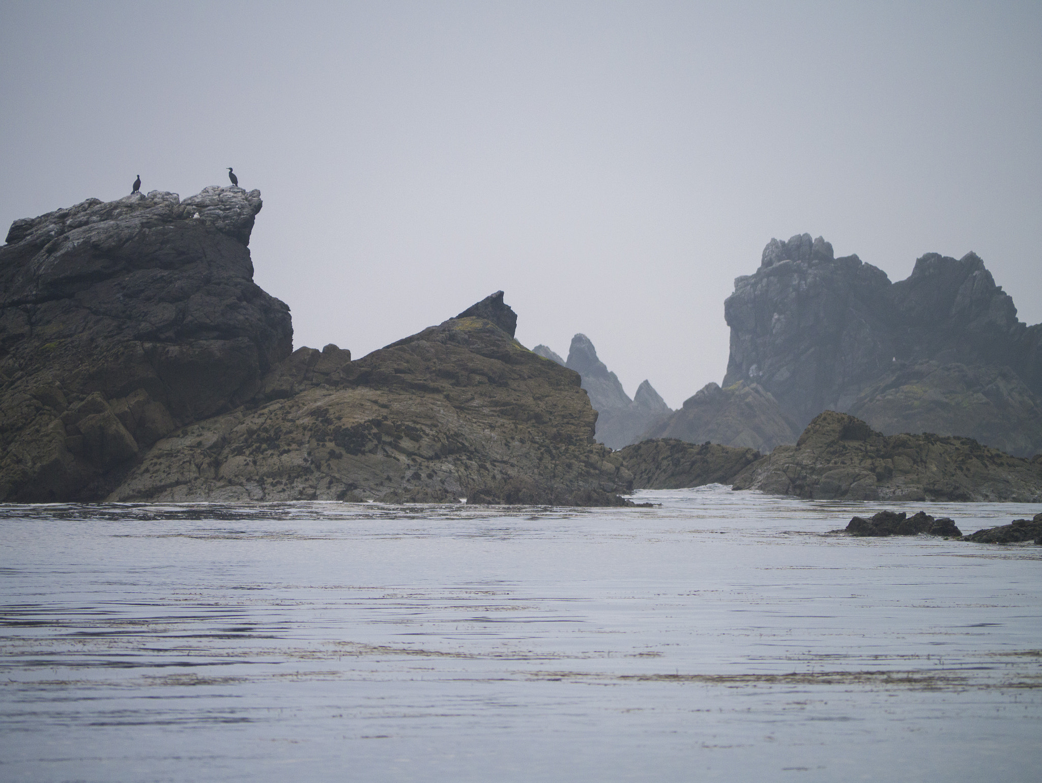 Panasonic Lumix G Vario 45-200mm F4-5.6 OIS sample photo. Cornish sea view photography