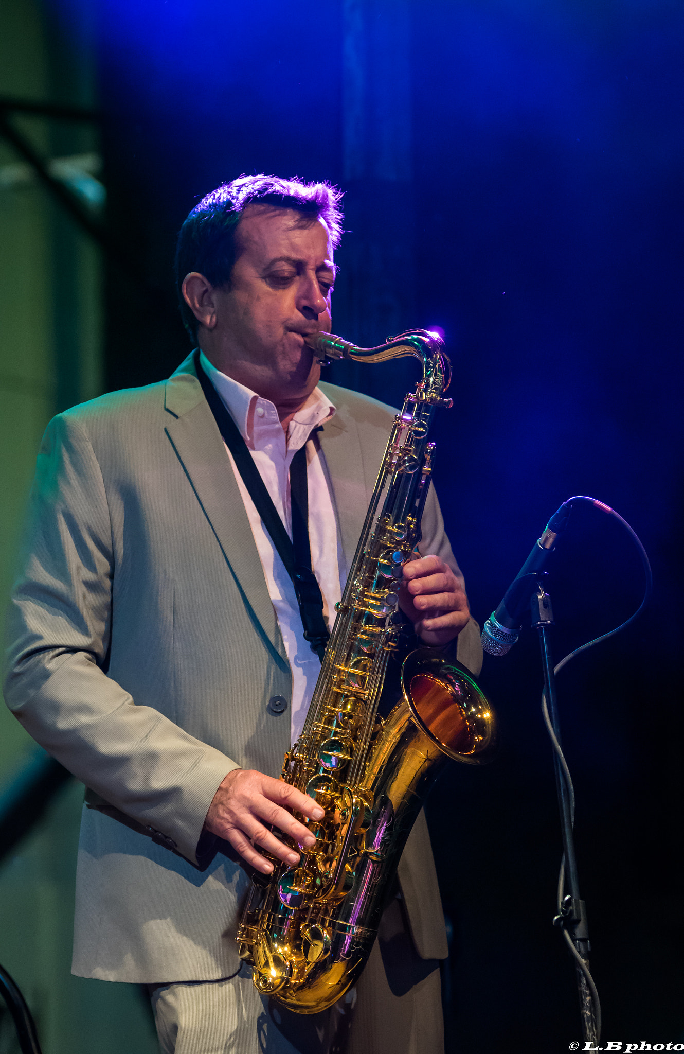 Pentax K-3 II sample photo. Le saxophoniste photography