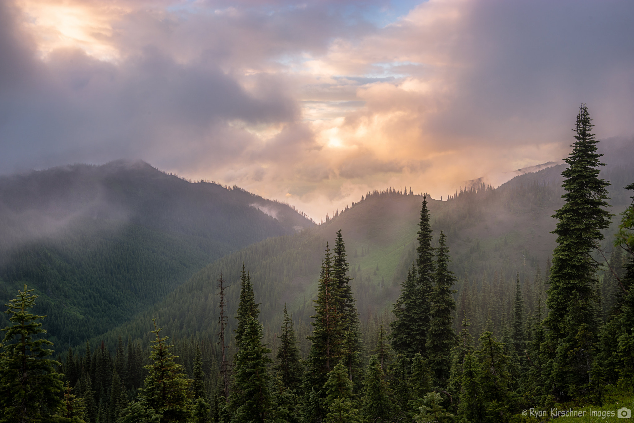 Samsung NX 12-24mm F4-5.6 ED sample photo. Sunset in olympic national park photography
