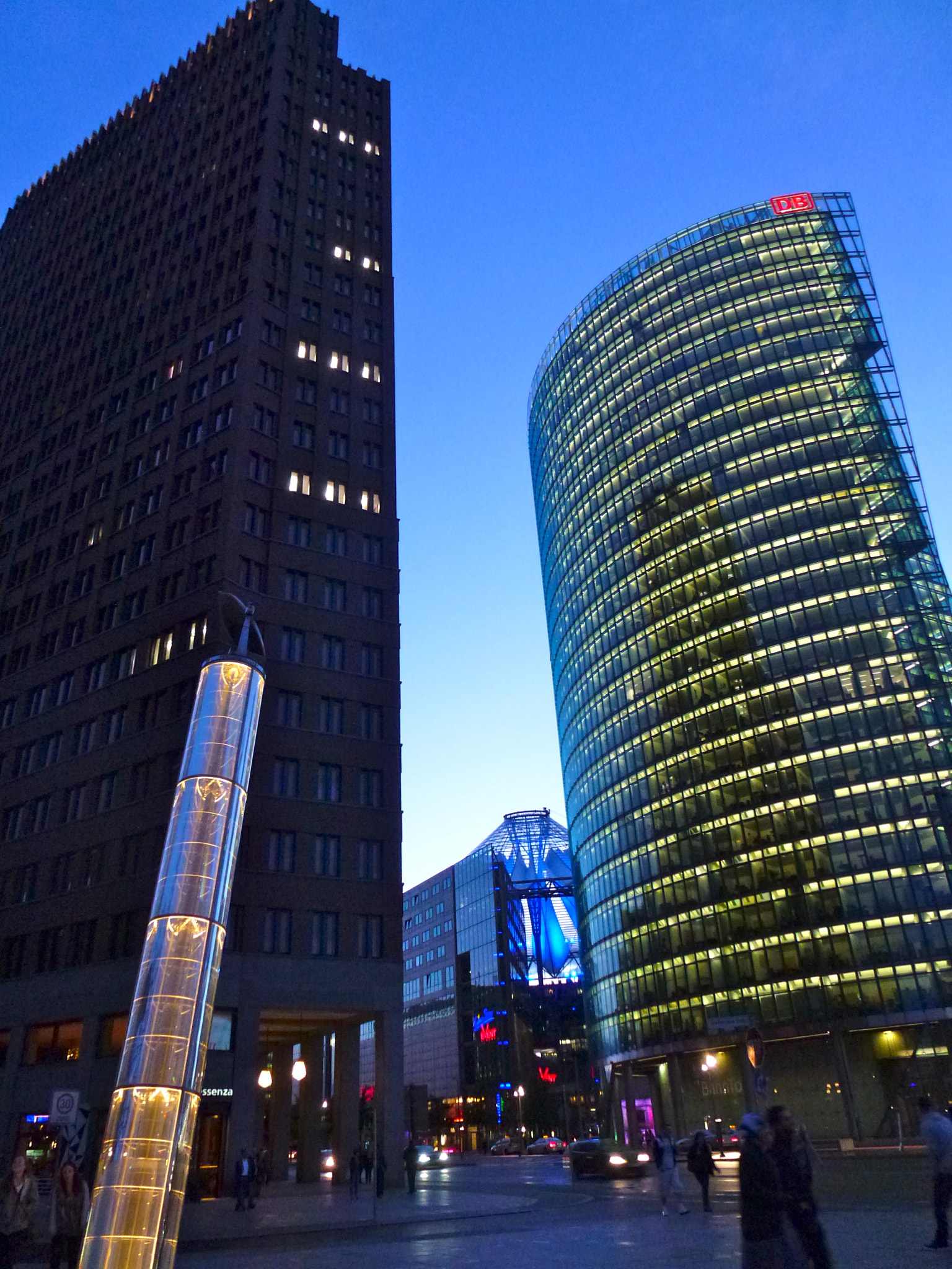 Panasonic DMC-ZS10 sample photo. Potsdamer platz photography