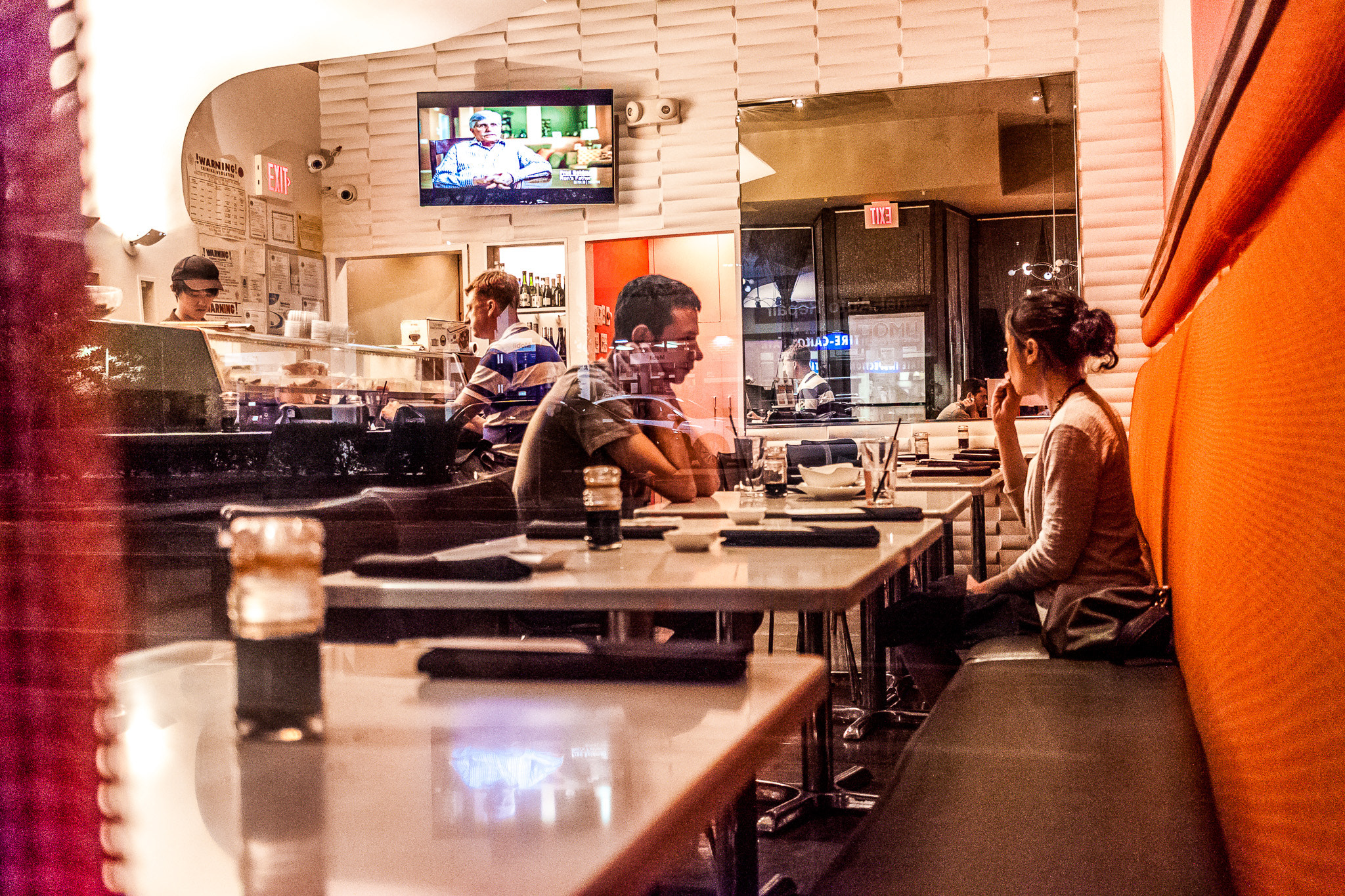Canon EF-S 24mm F2.8 STM sample photo. Sushi date photography