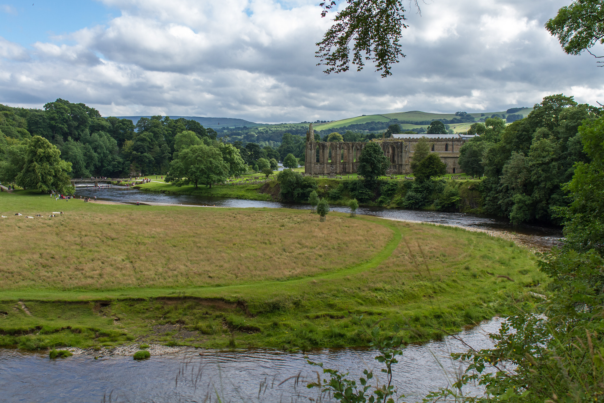 Canon EF 24mm F2.8 IS USM sample photo. Bolton abbey photography